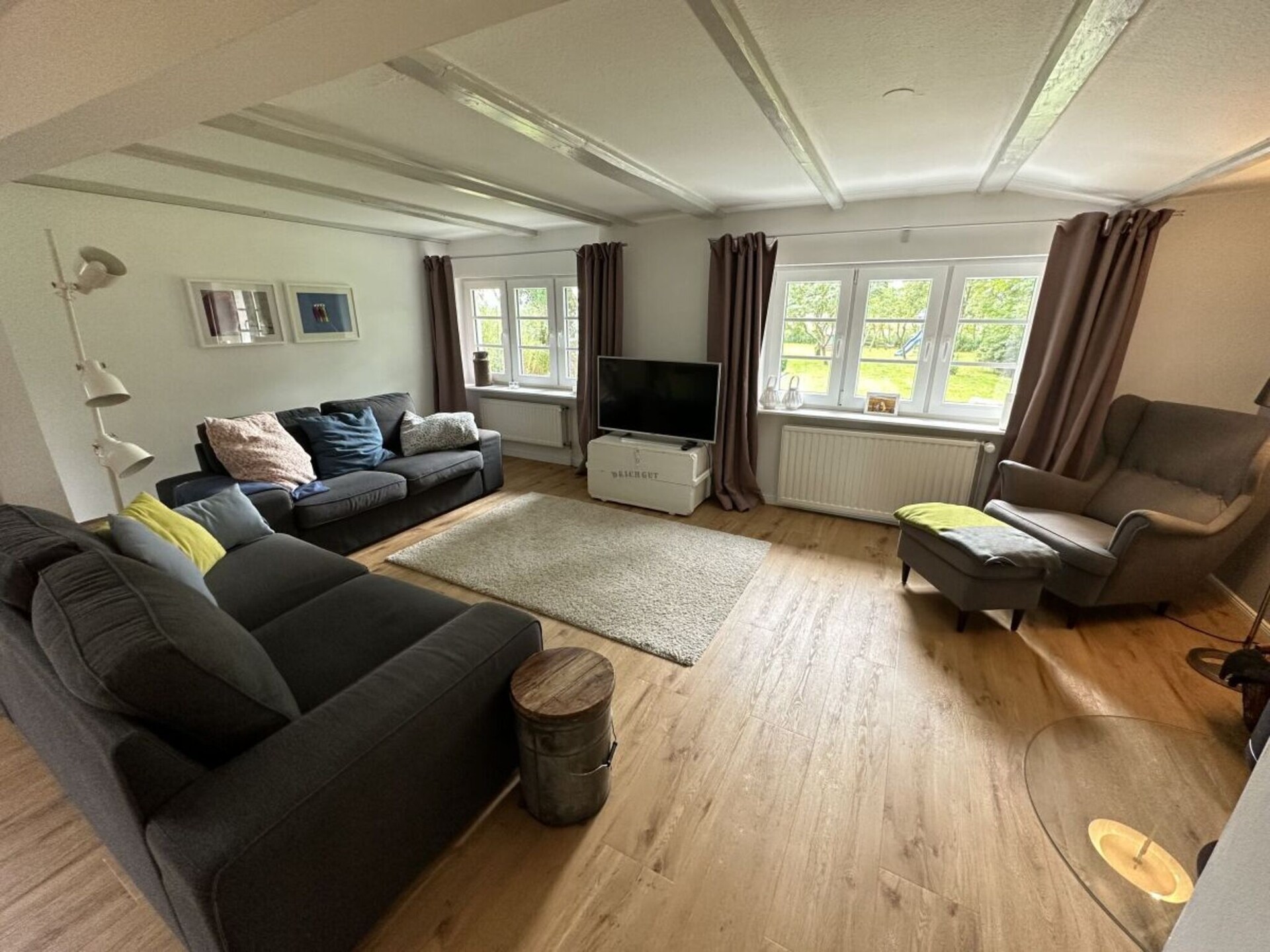 Deichgut: Luxe rietgedekt vakantiehuis voor 8 personen bij de Noordzee - foto 12
