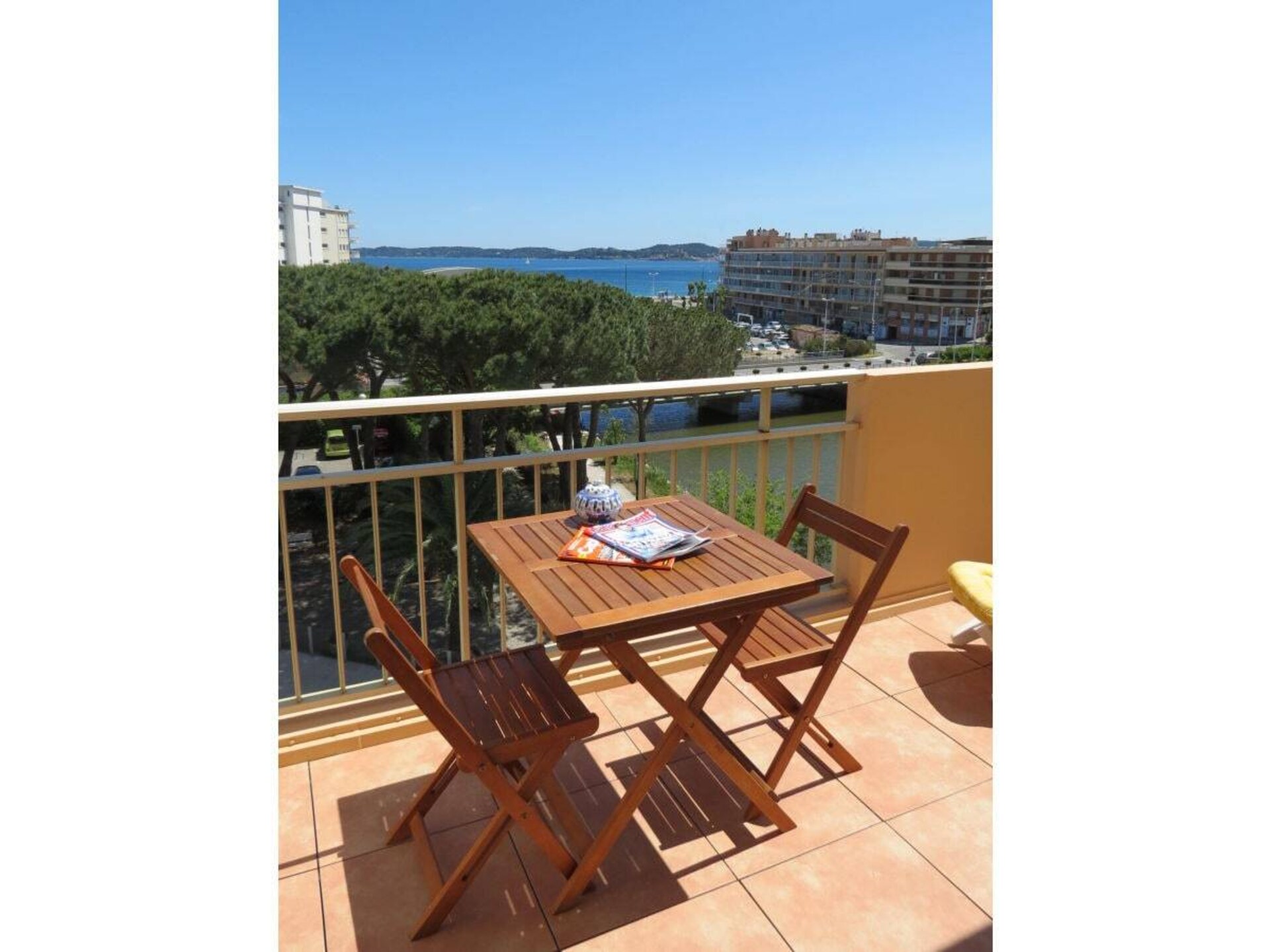 Sfeervol appartement in Sainte-Maxime met zeezicht en zwembad - foto 5