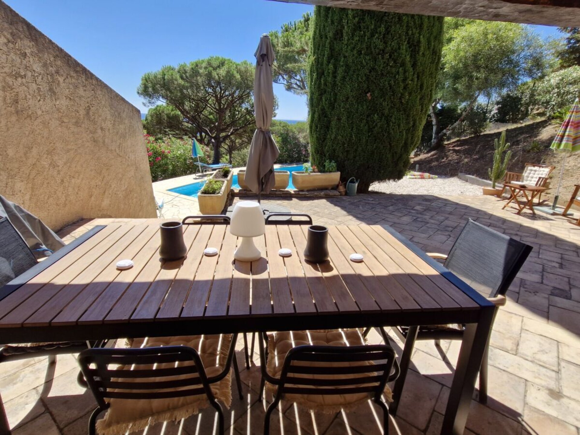 Zonnige villa met privézwembad en zeezicht bij Sainte-Maxime - foto 9