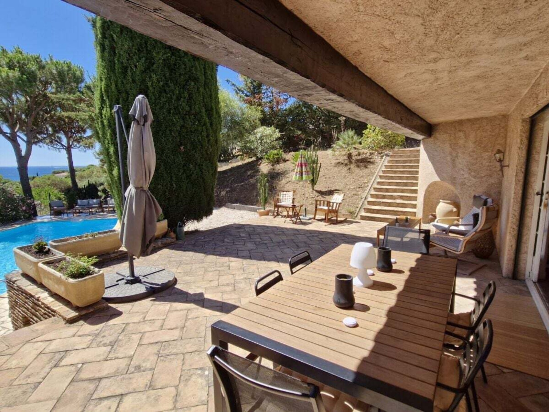 Zonnige villa met privézwembad en zeezicht bij Sainte-Maxime - foto 10