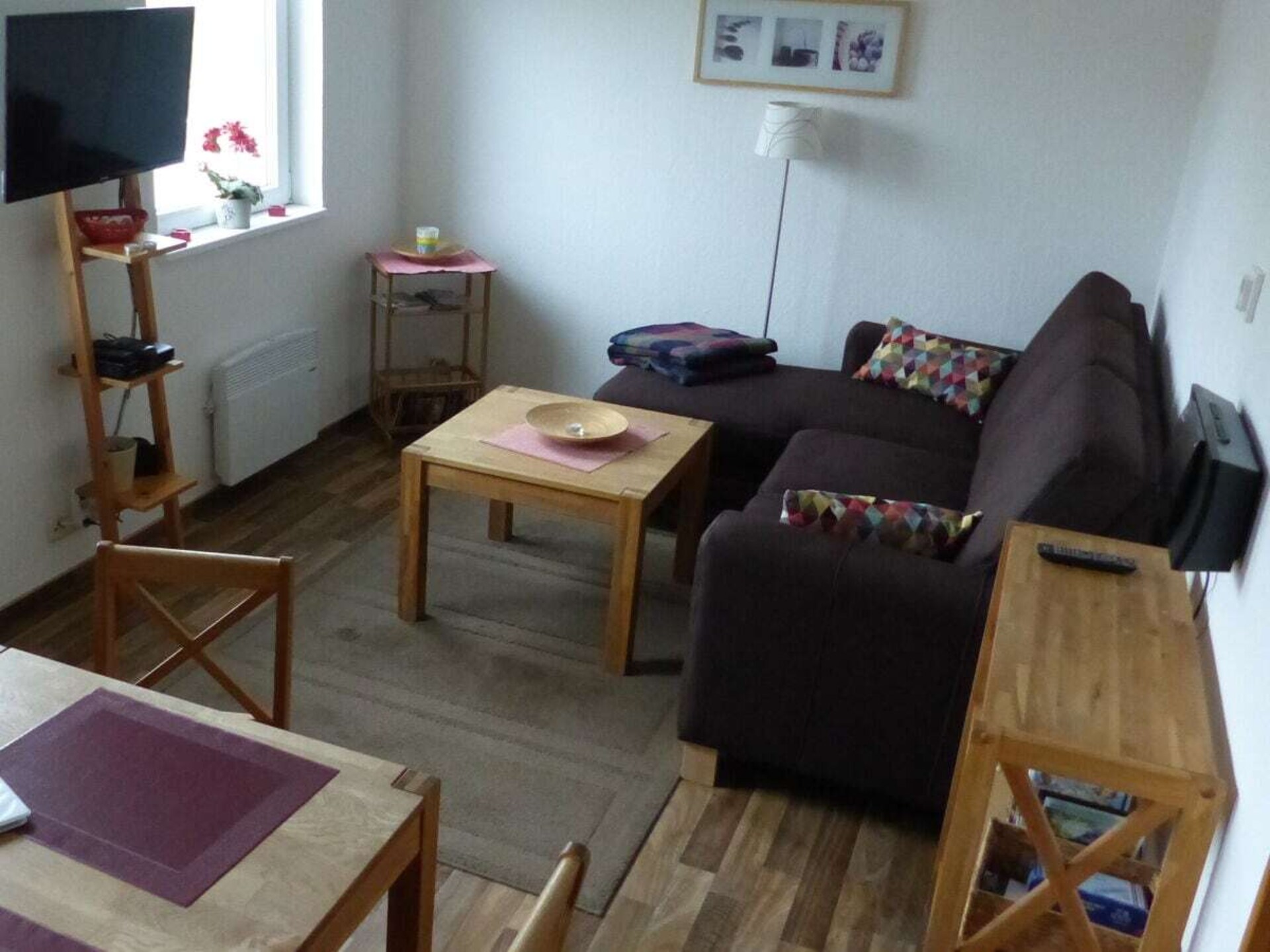 Romantisch appartement aan de Plauer See met open haard en balkon - foto 8
