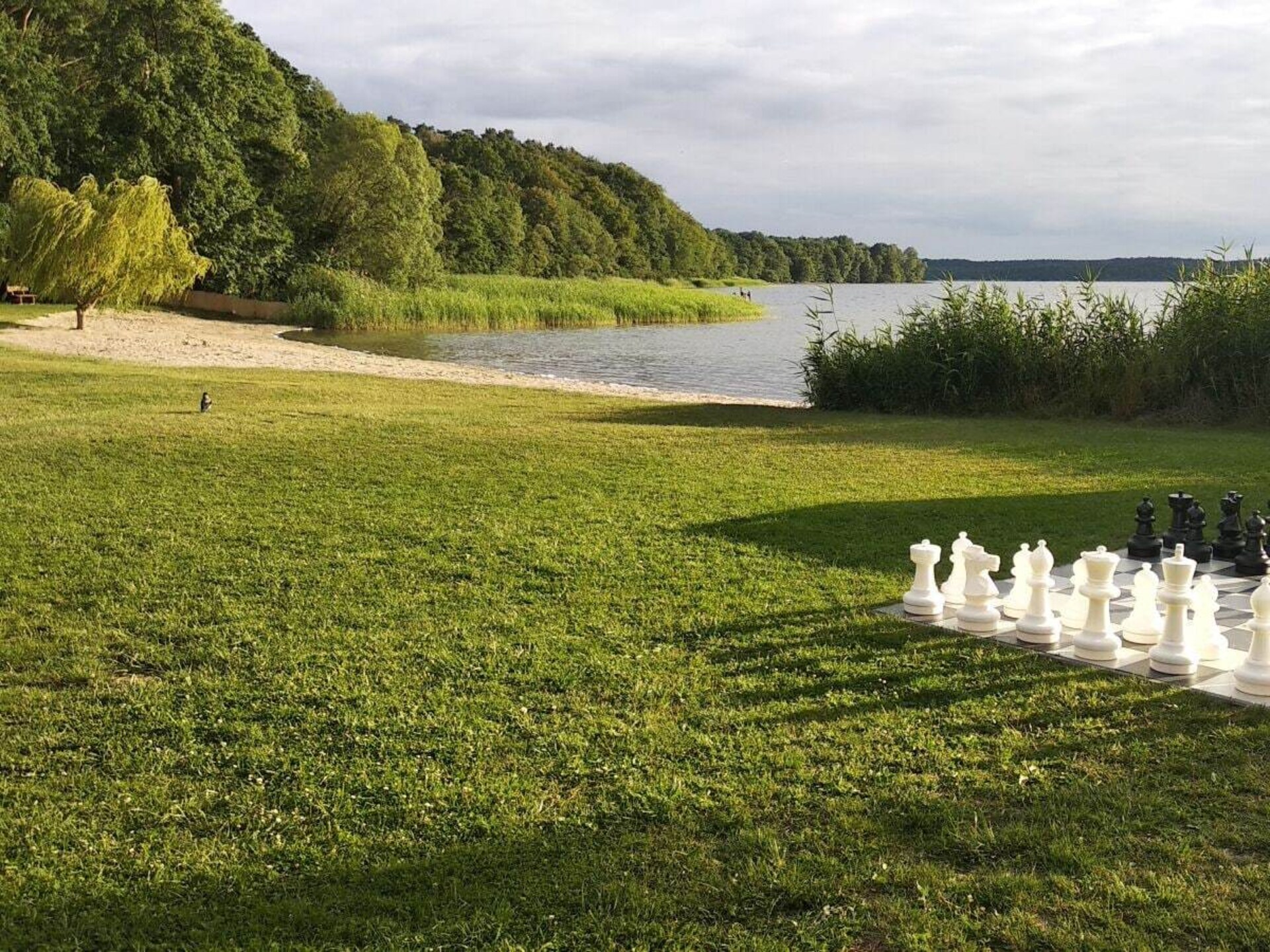 Romantisch appartement aan de Plauer See met open haard en balkon - foto 22