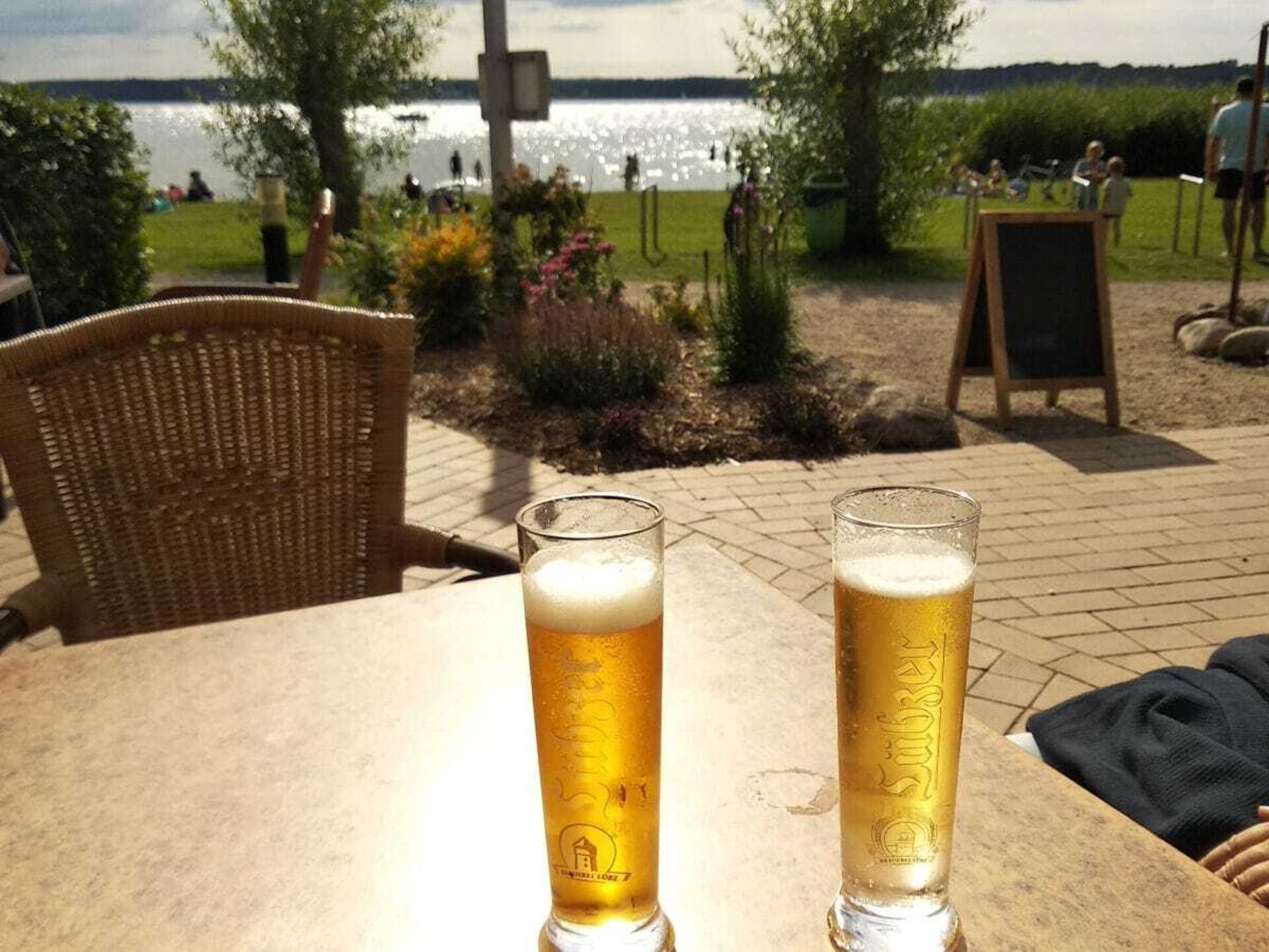 Romantisch appartement aan de Plauer See met open haard en balkon - foto 23
