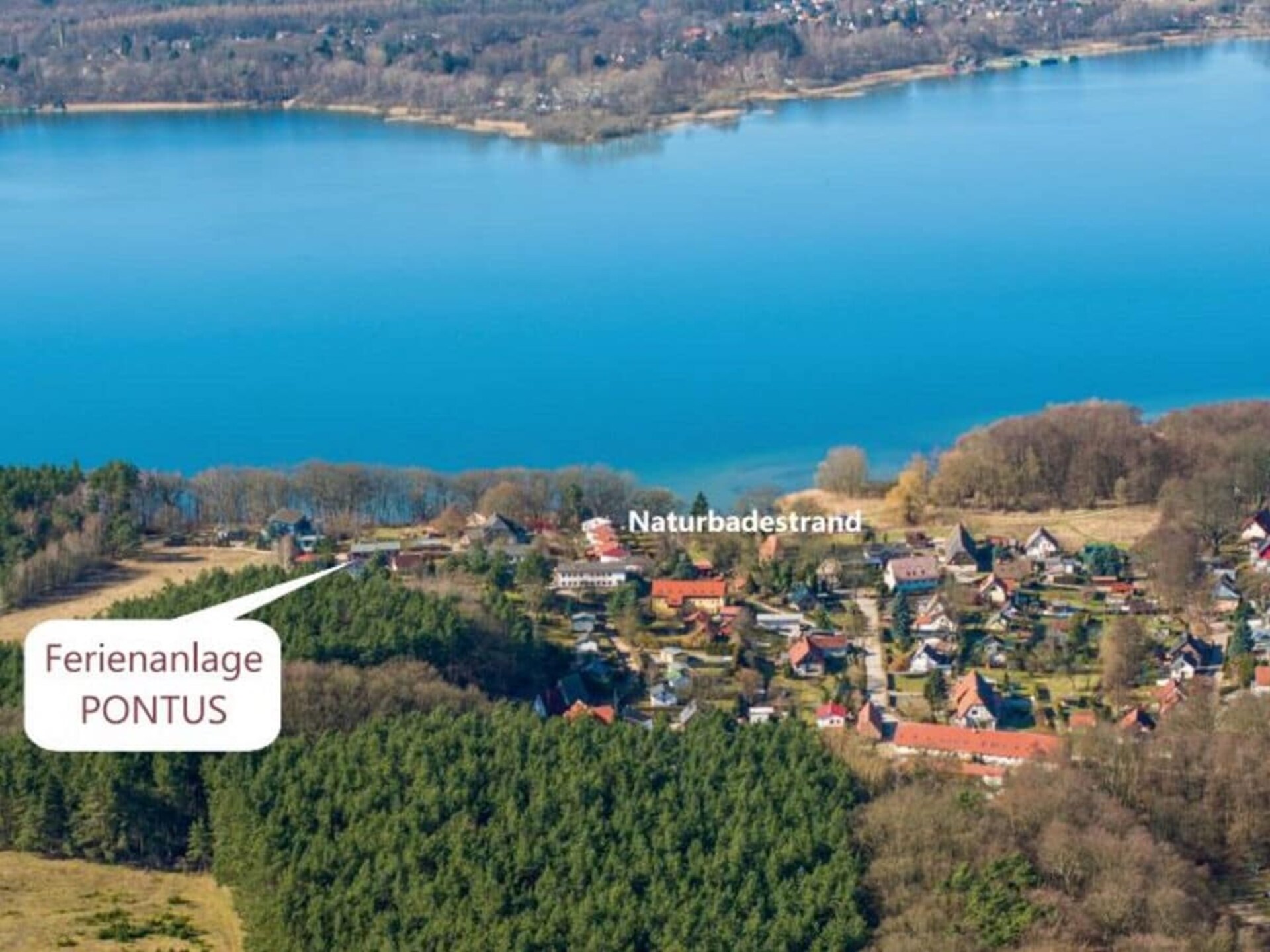 Romantisch appartement aan de Plauer See met open haard en balkon - foto 24