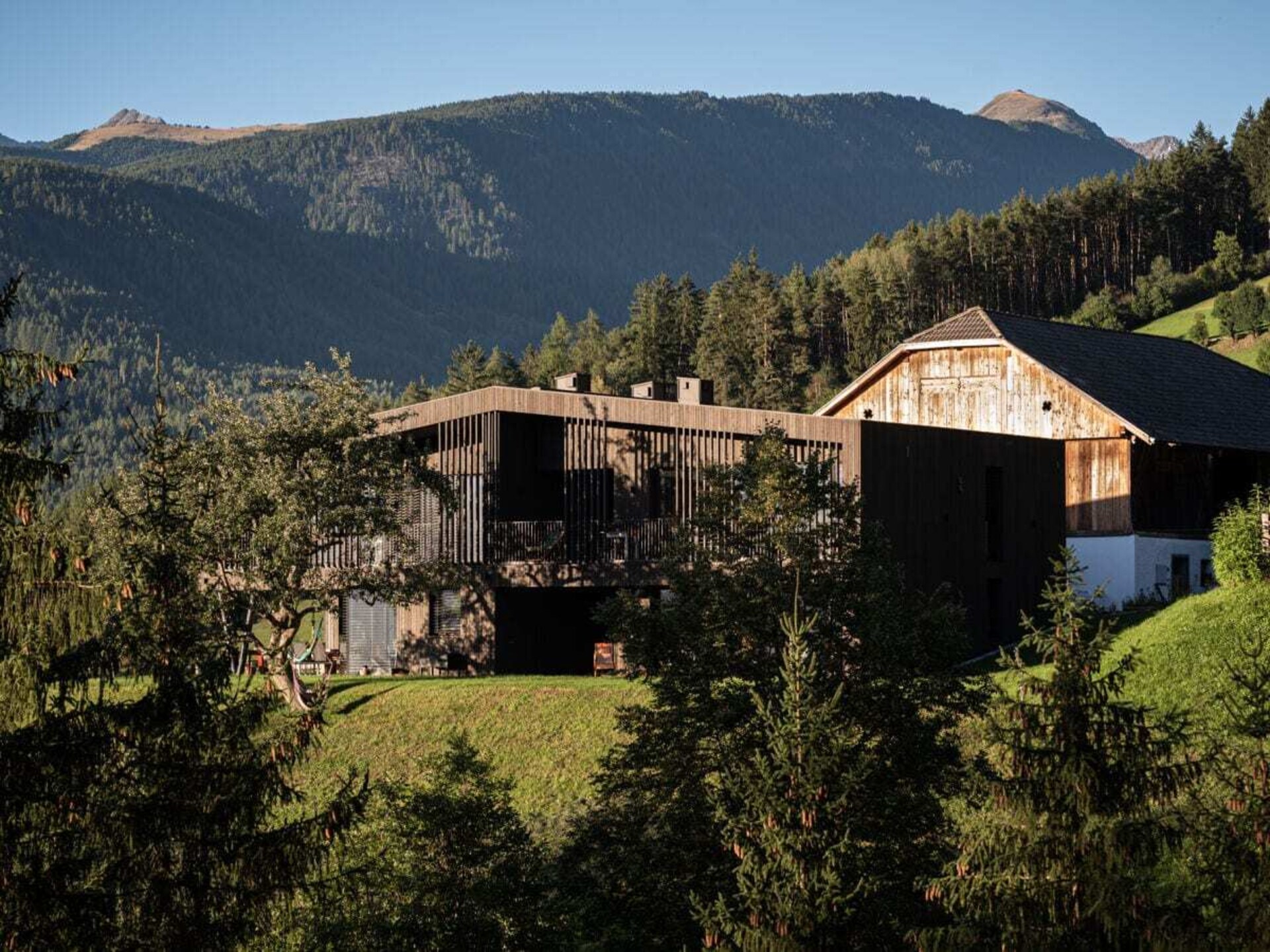 Klimaathuis A in Reischach: rustiek terras aan de voet van Kronplatz - foto 1