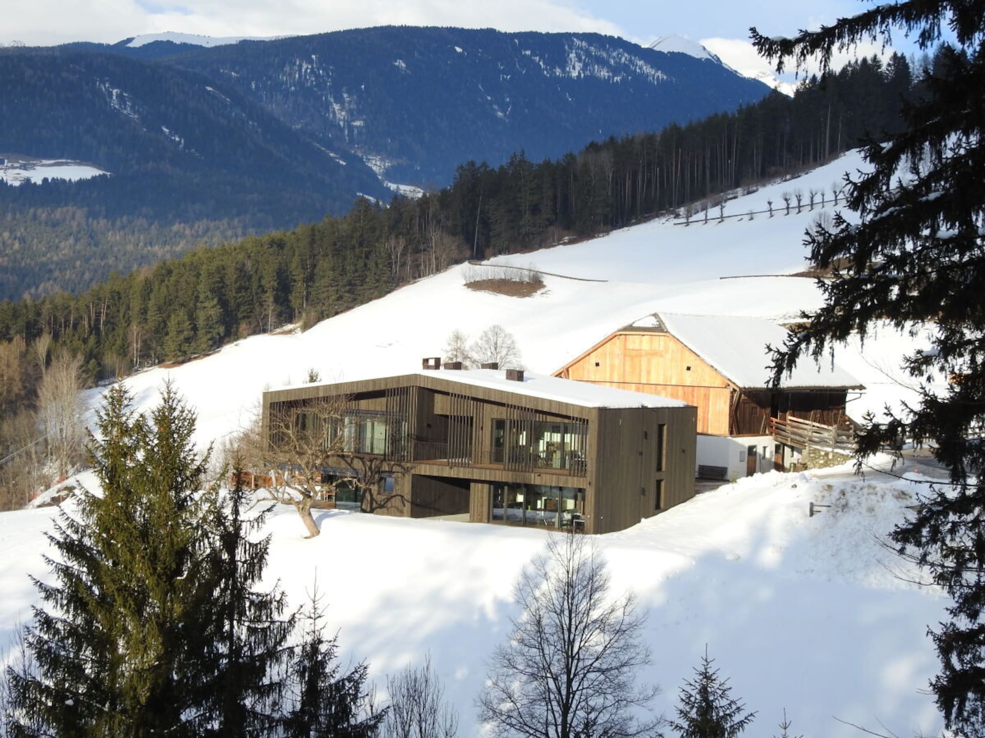Klimaathuis A in Reischach: rustiek terras aan de voet van Kronplatz - foto 7
