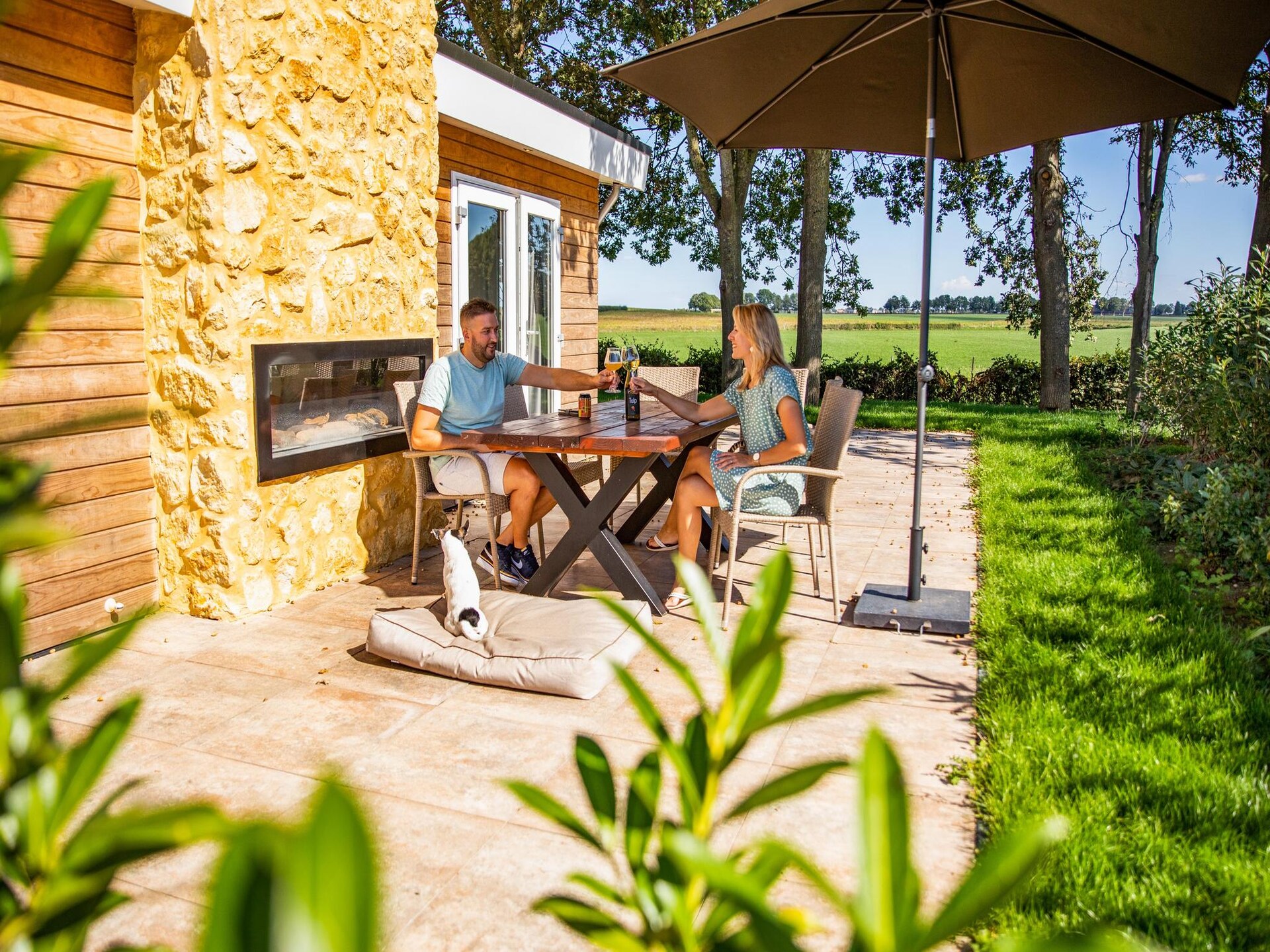 Luxe vakantiehuis met gashaard en tuinhuisje op Resort Mooi Bemelen - foto 18