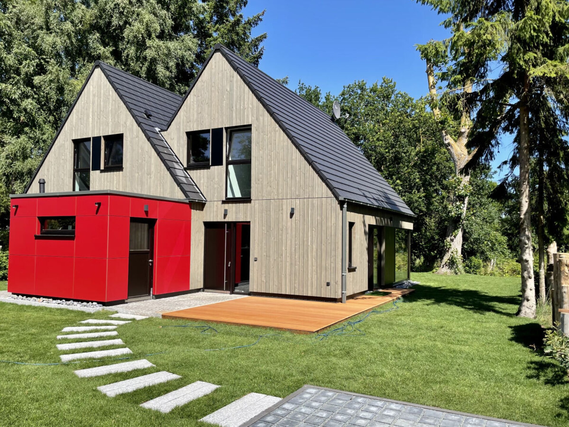 Modern vakantiehuis nabij de Oostzee in Zingst met uitzicht op natuurreservaat - foto 2