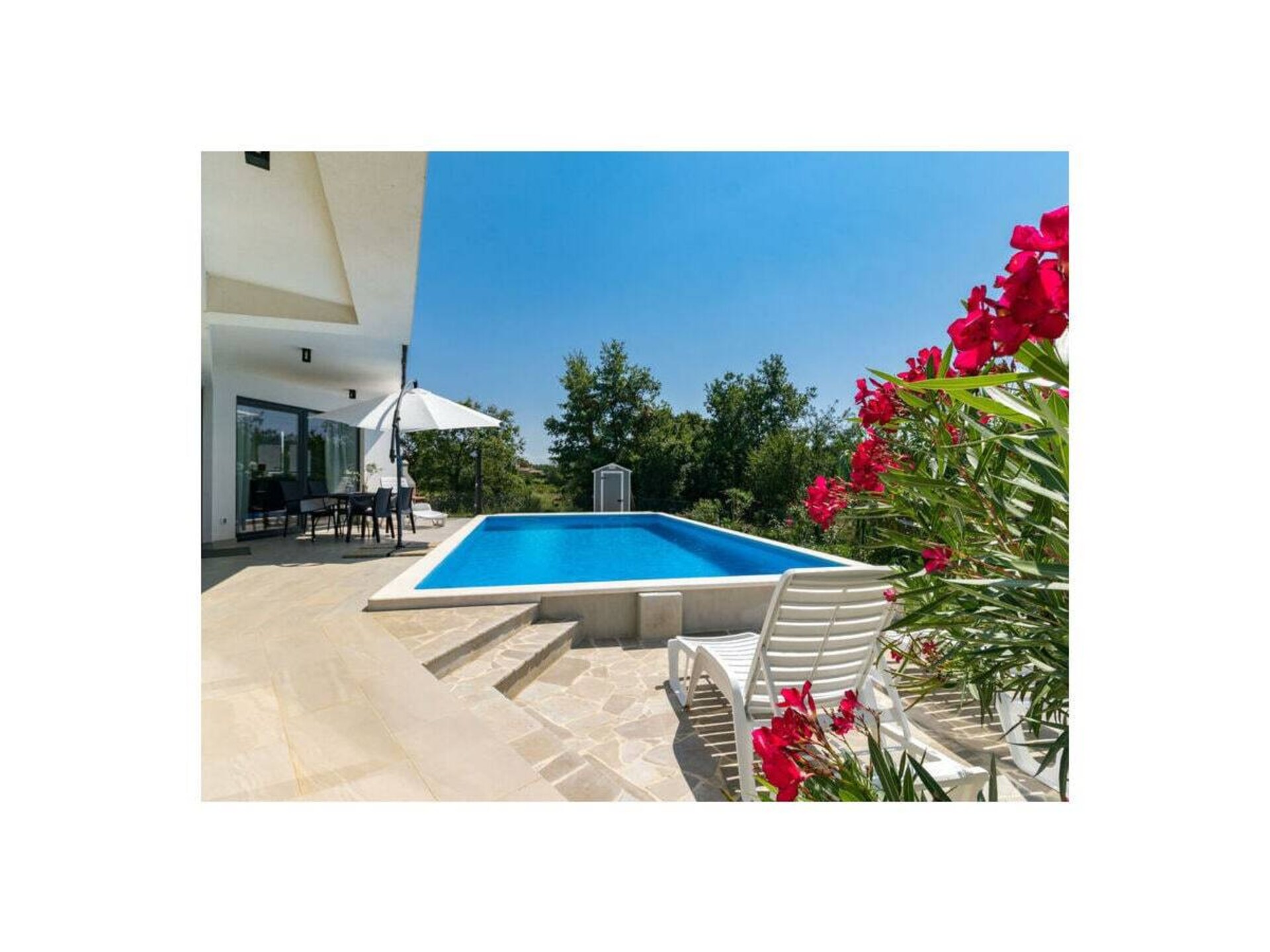 Modern vakantiehuis met zwembad in de Kroatische heuvels bij Visnjan - foto 7