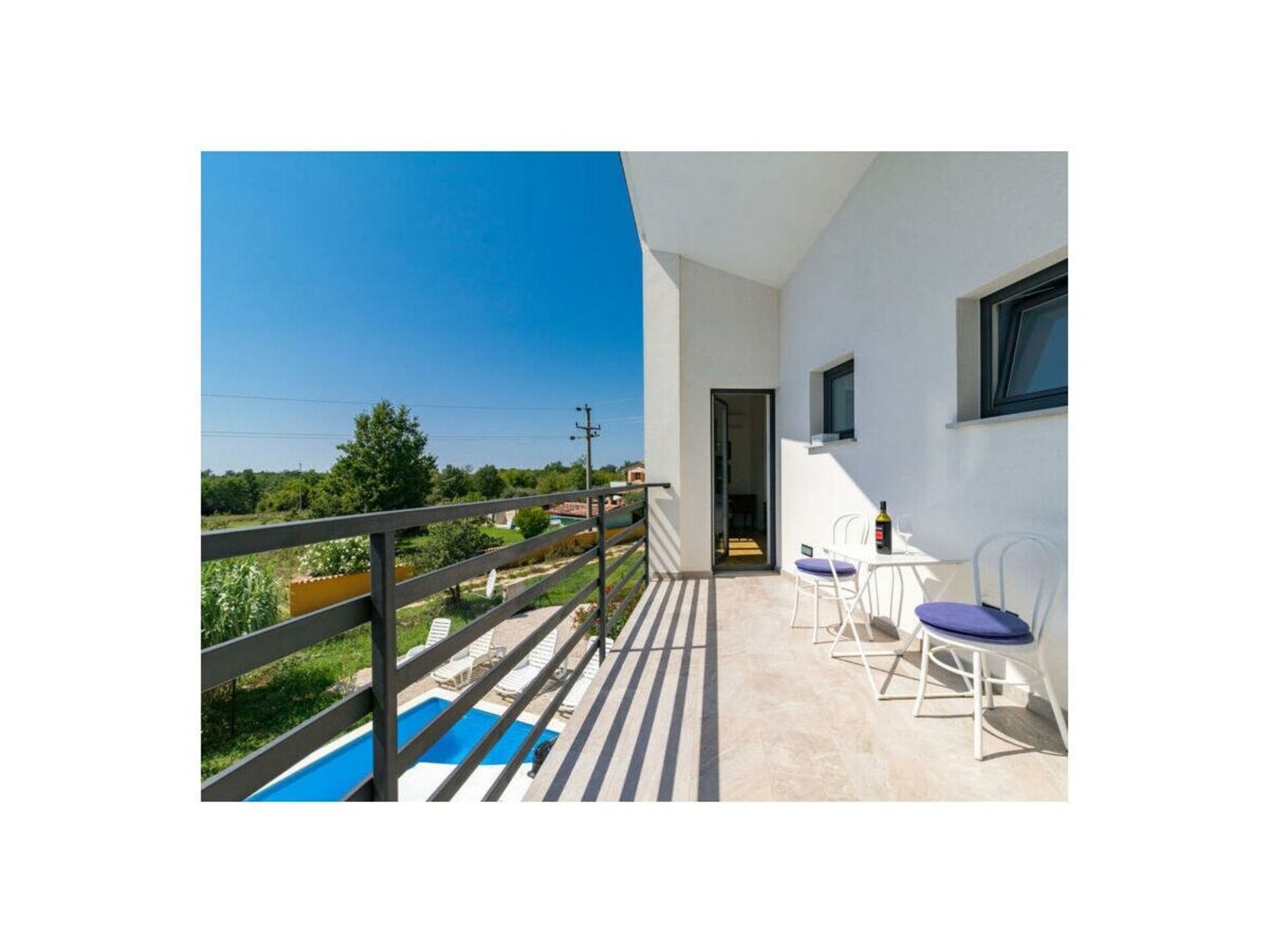 Modern vakantiehuis met zwembad in de Kroatische heuvels bij Visnjan - foto 19