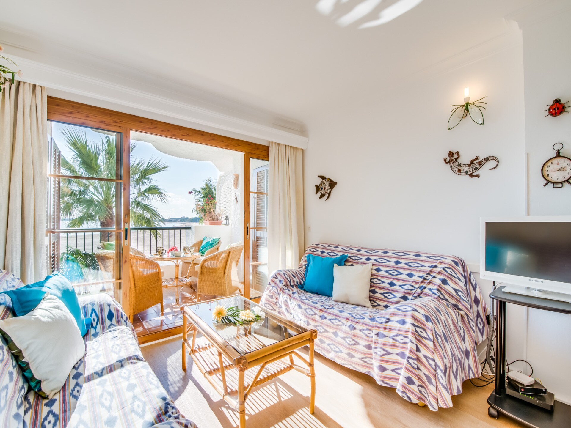 Appartement aan zee in Alcúdia met zwembad, 30 meter van het strand - foto 2