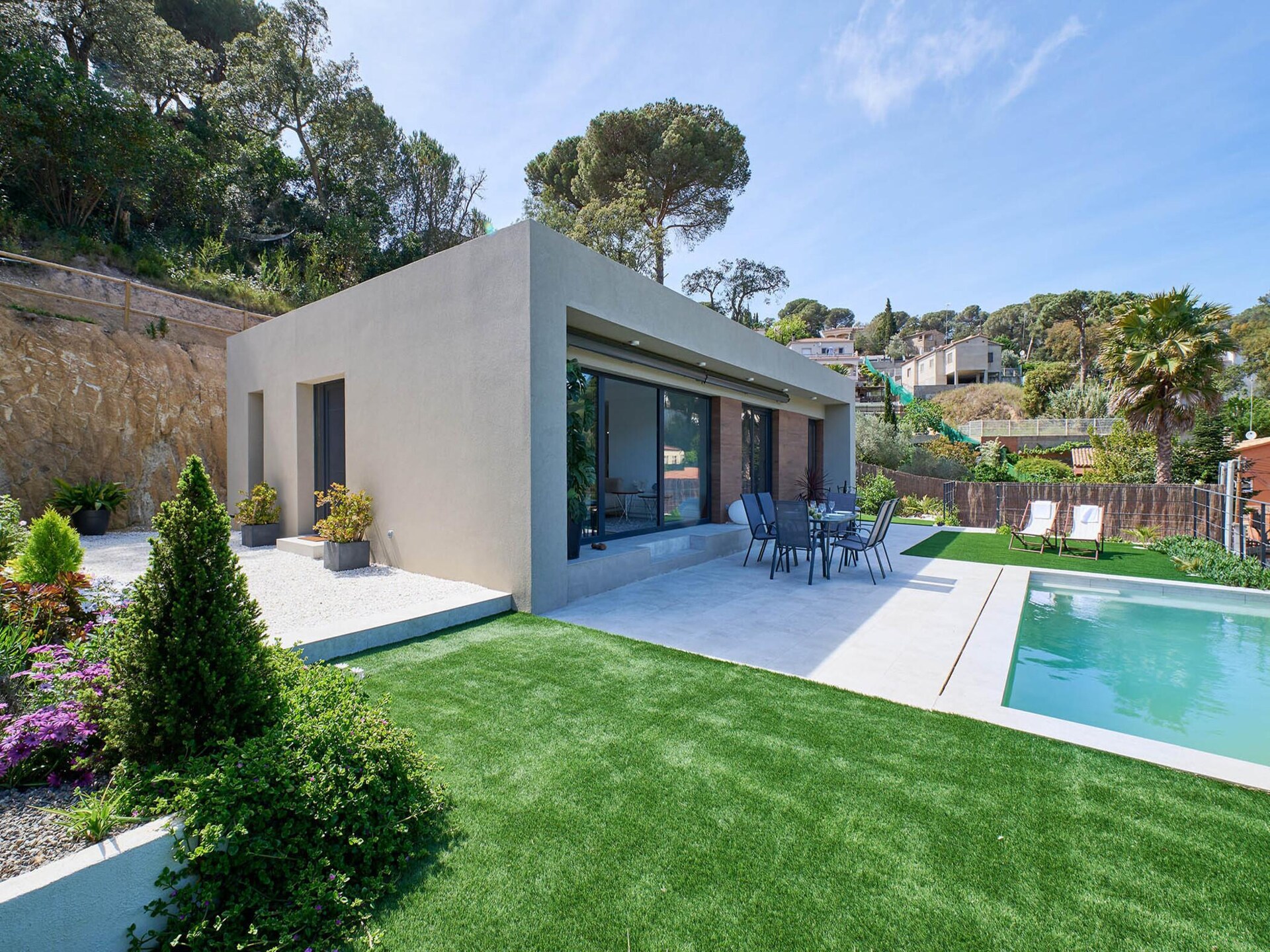 Villa Agnes in Vidreres met privézwembad voor 6 personen - foto 7