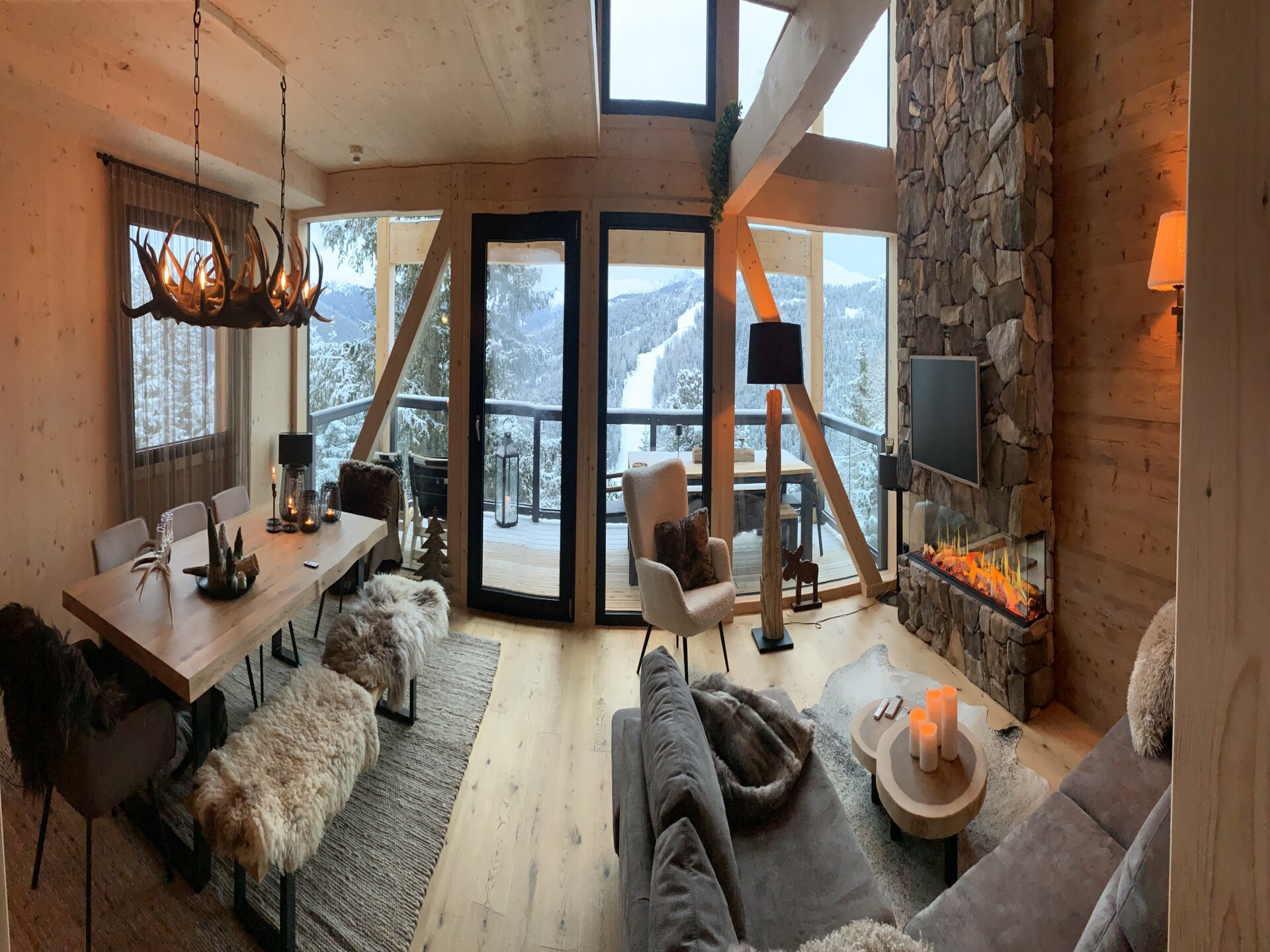 Ruim houten chalet voor 8 personen met sauna op 1800 meter hoogte in Turrach - foto 27
