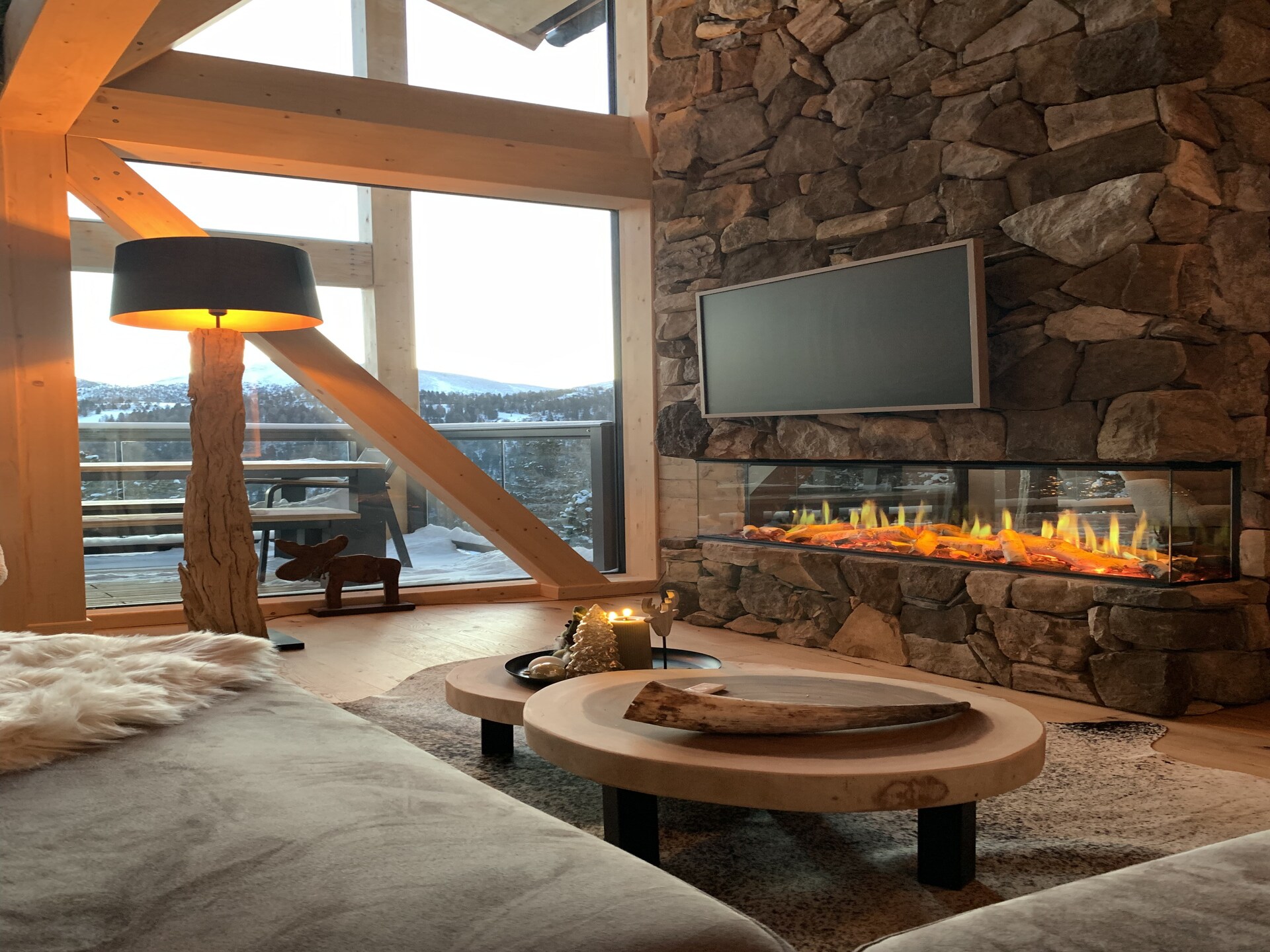Ruim houten chalet voor 8 personen met sauna op 1800 meter hoogte in Turrach - foto 5