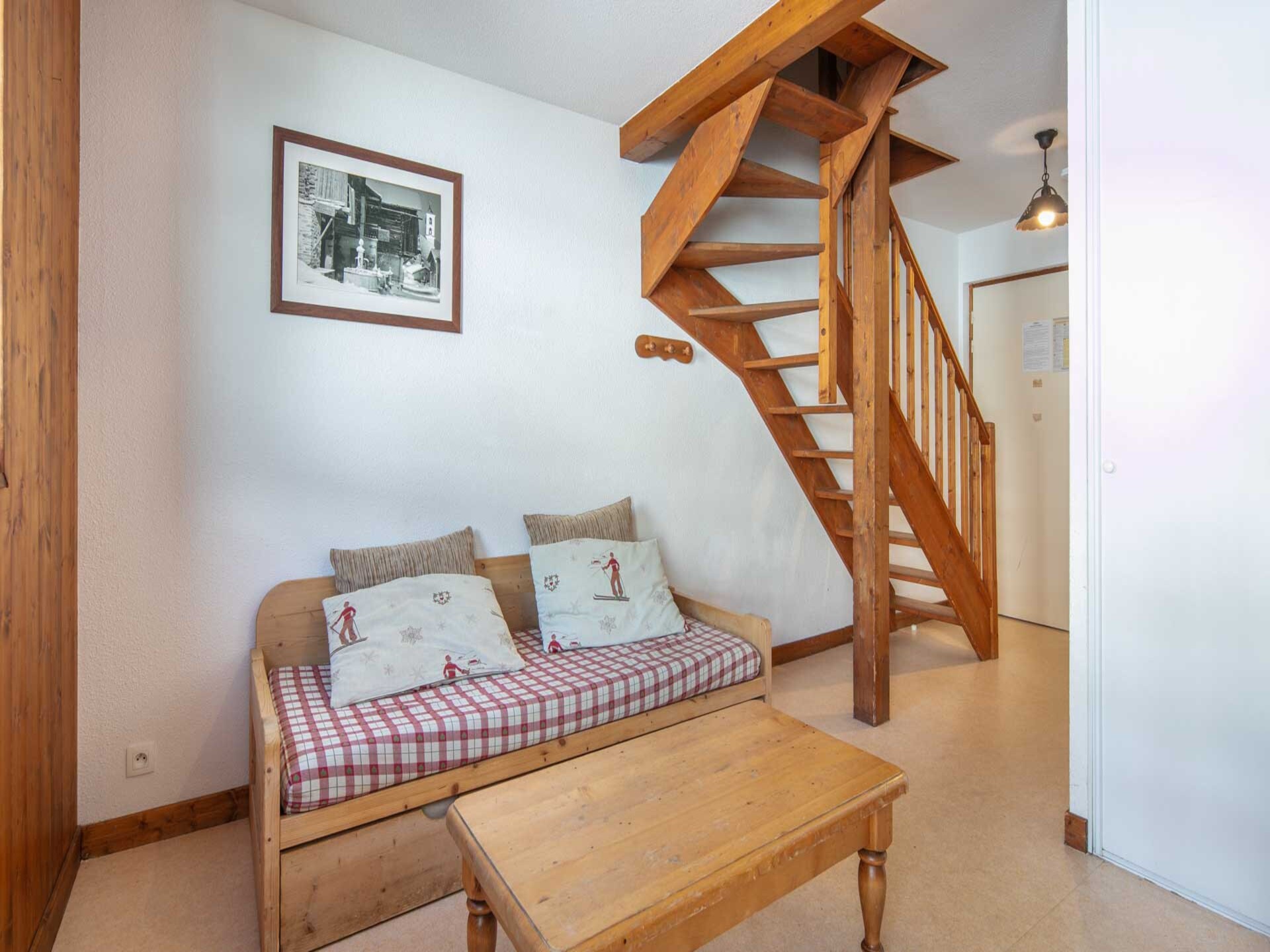 Appartement 6p in Saint-Sorlin-d'Arves, 200m van piste & centrum - foto 5