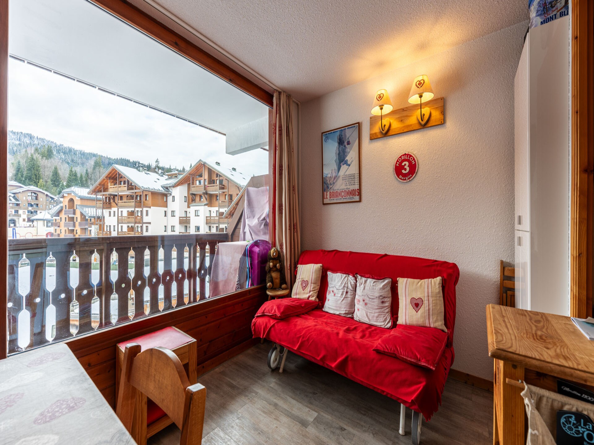 Centraal gelegen appartement aan de piste in Morillon · 25 m² - foto 9