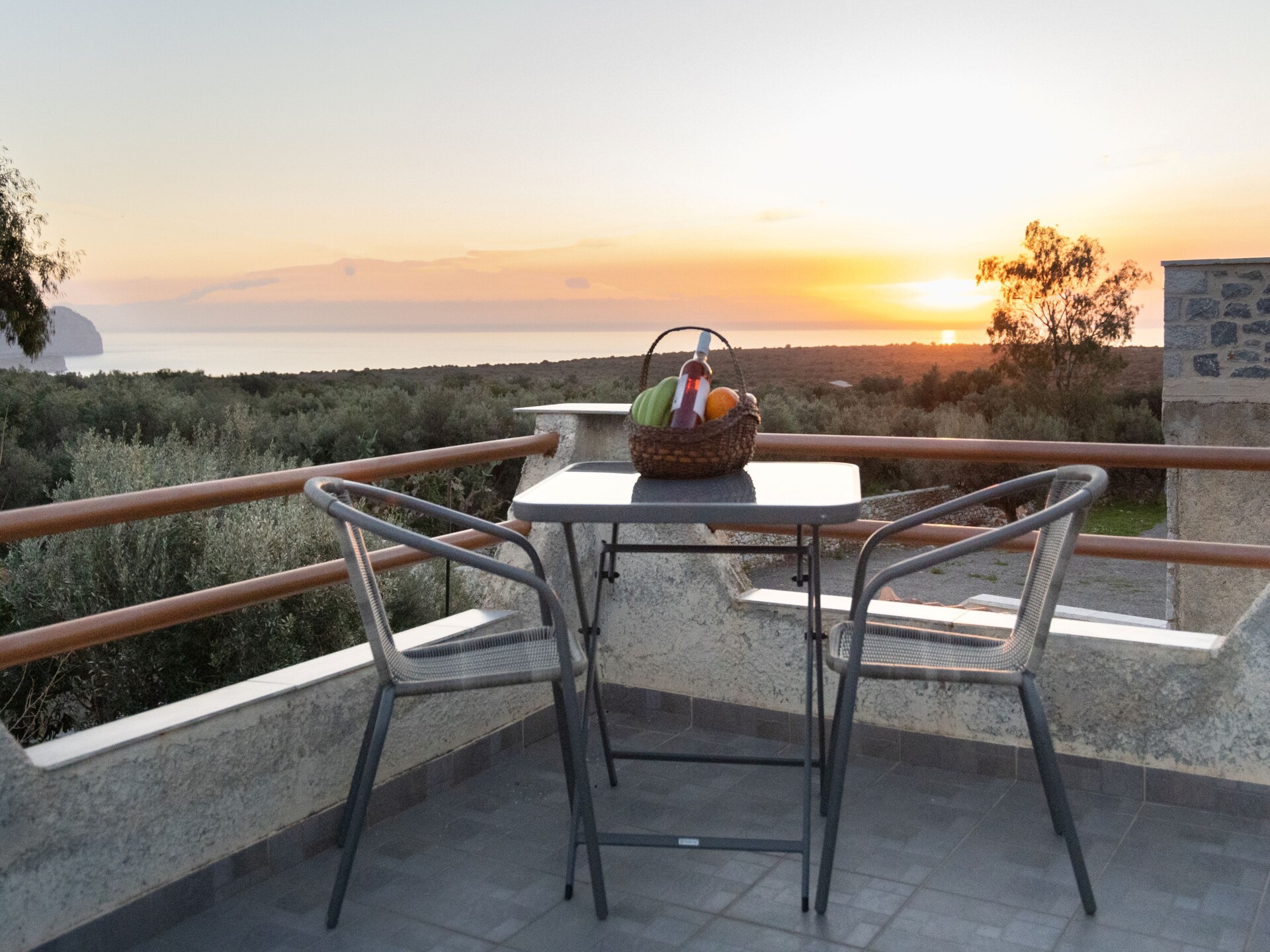 Stenen villa met panoramisch zeezicht op schiereiland Tigani - foto 17