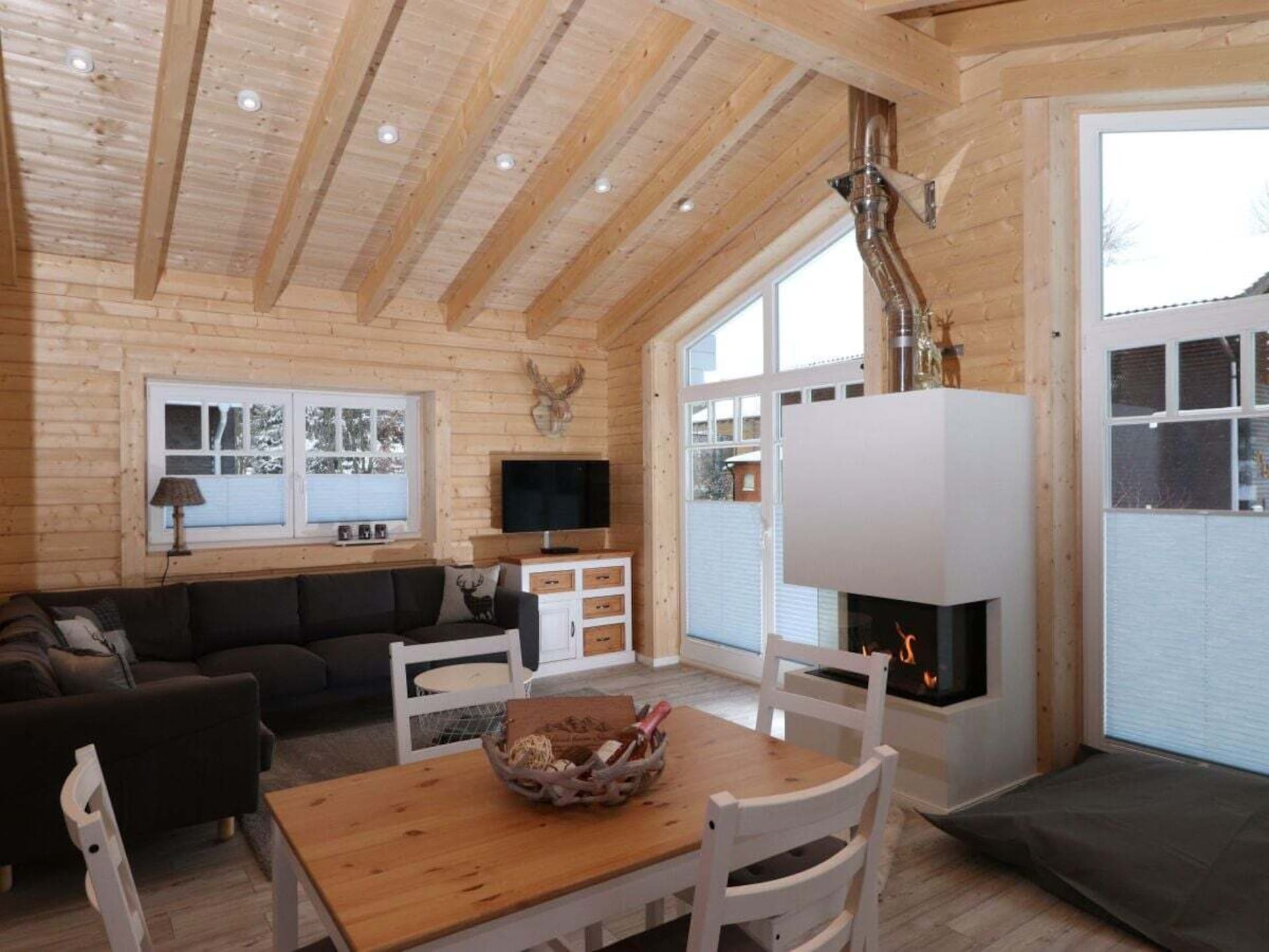 Scandinavisch blokhut aan het water in Clausthal-Zellerfeld, Harz - foto 17