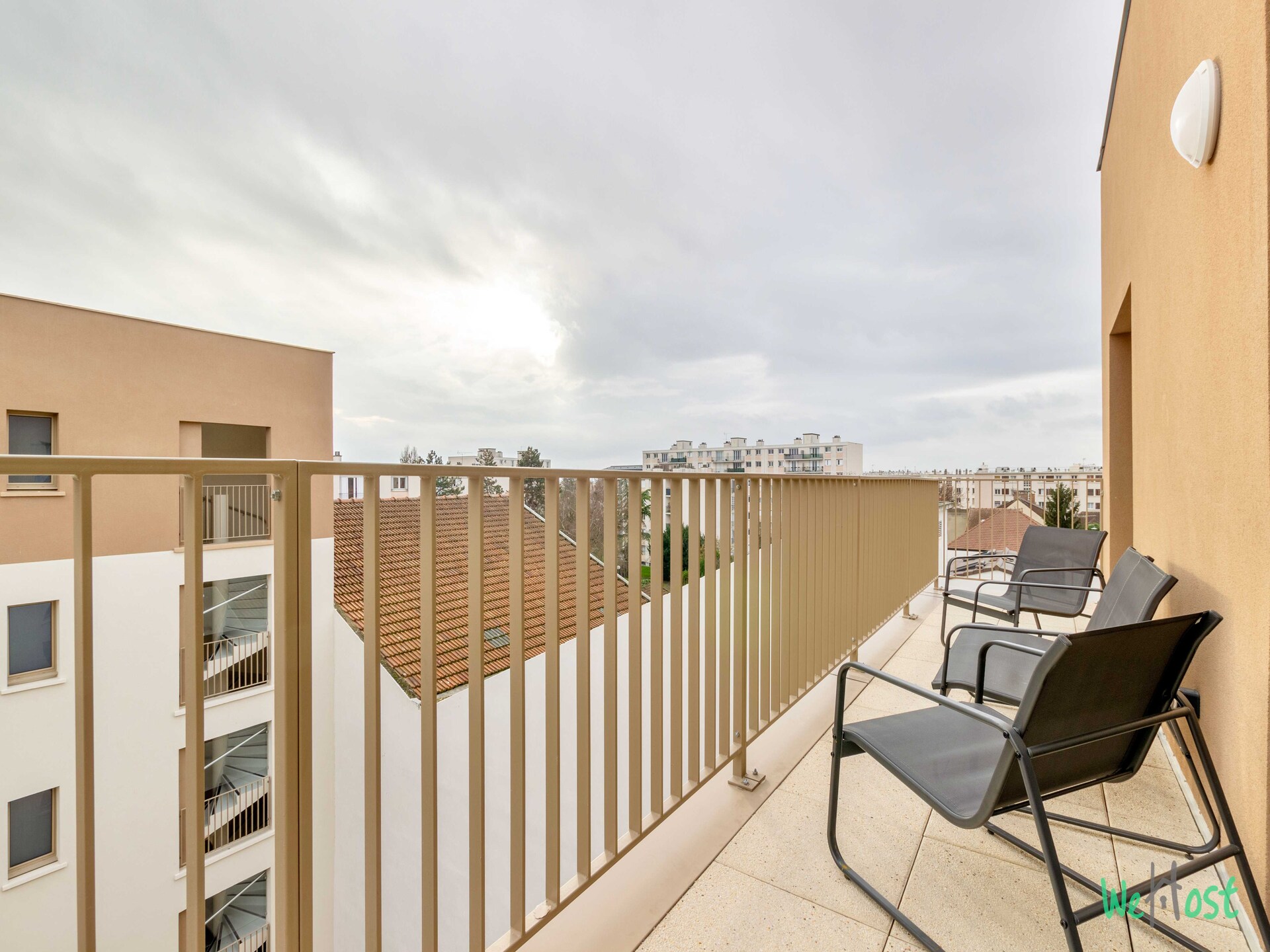 Modern appartement met balkon nabij Parijs en Disneyland, 4 personen - foto 5