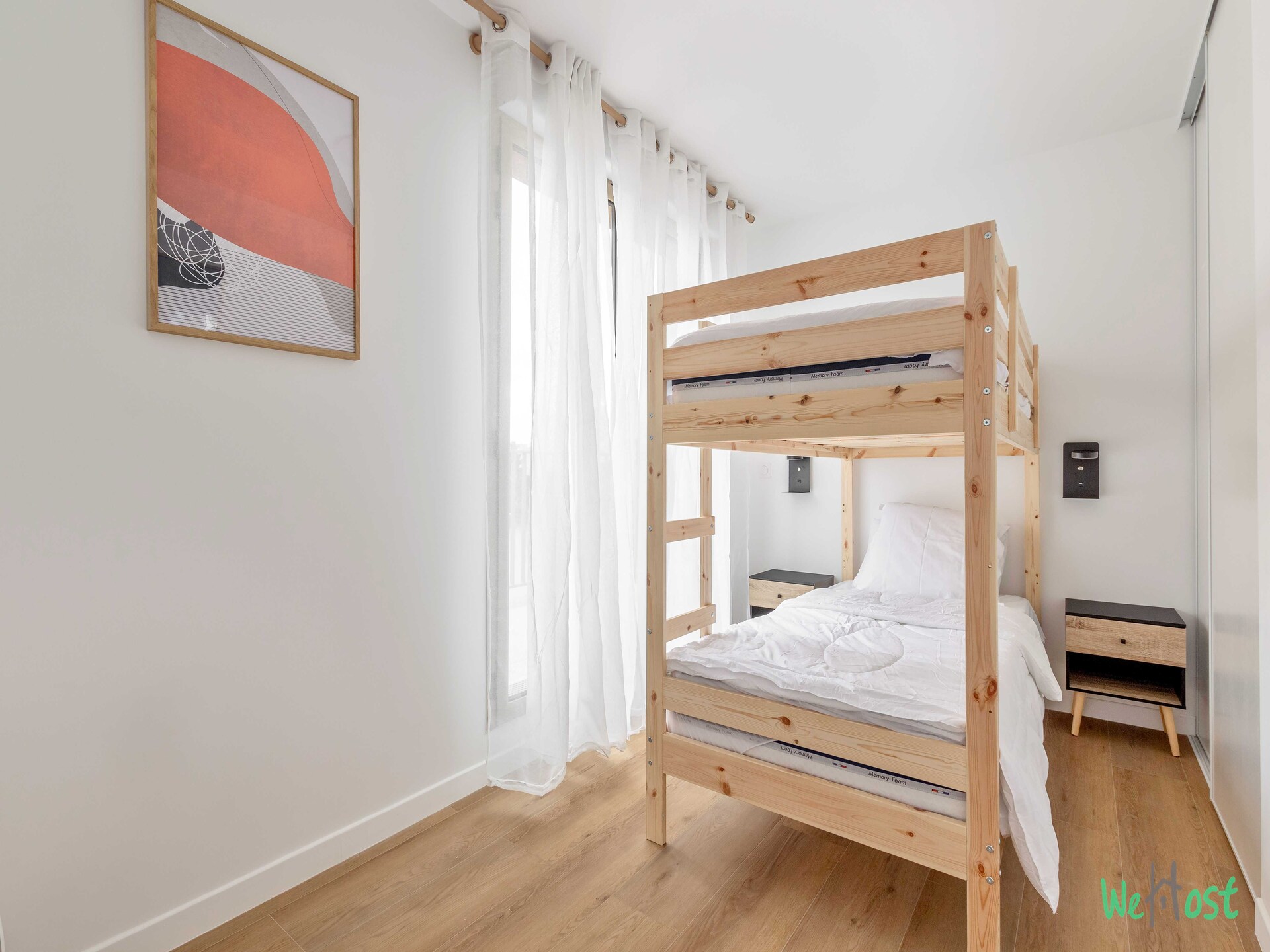 Modern appartement met balkon nabij Parijs en Disneyland, 4 personen - foto 9