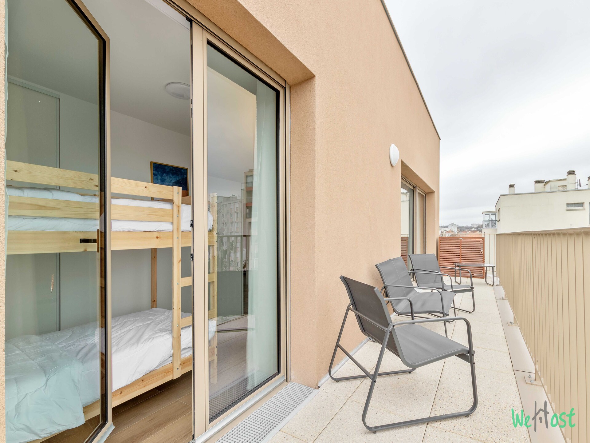 Modern appartement met balkon nabij Parijs en Disneyland, 4 personen - foto 10
