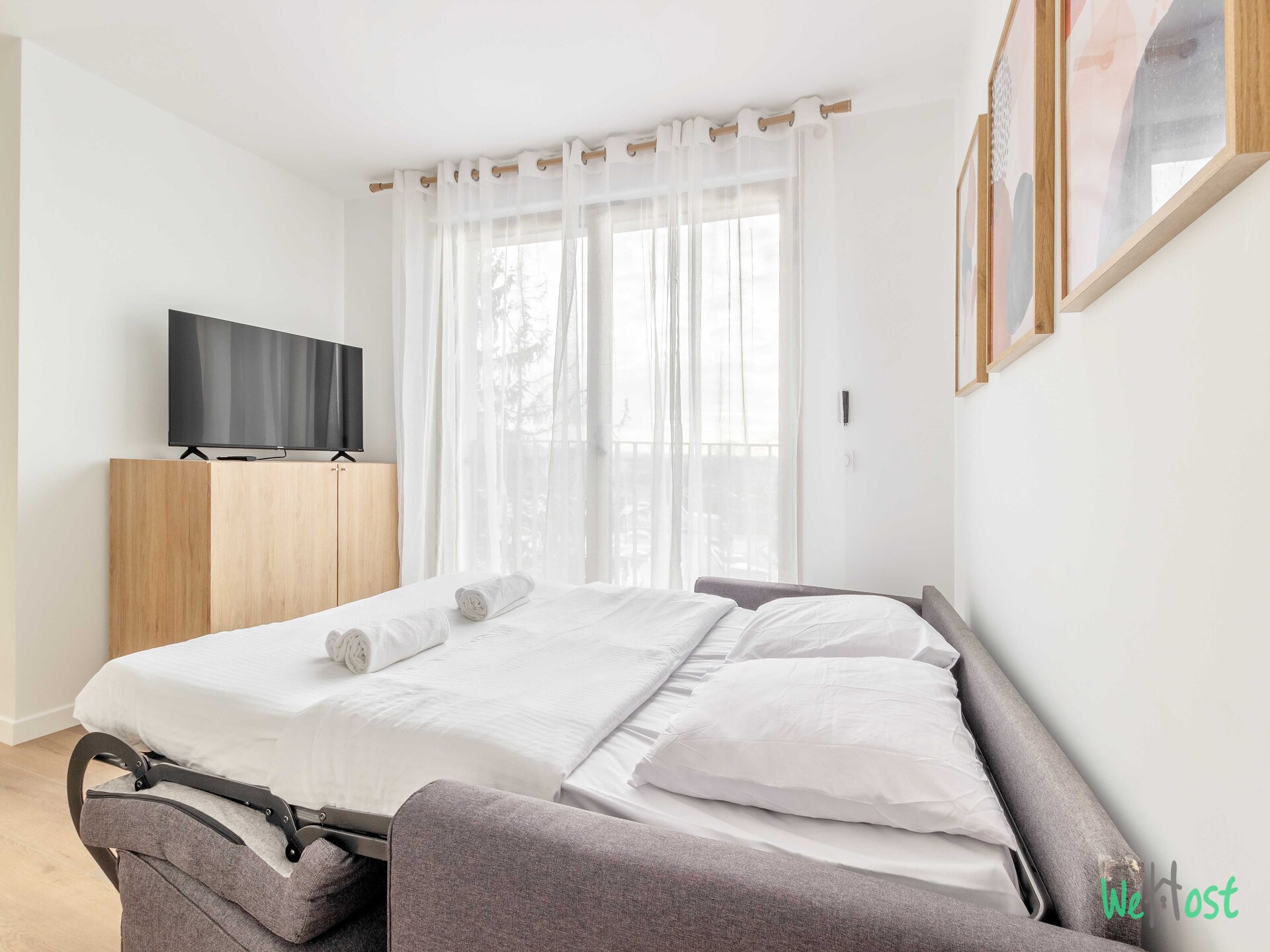 Licht appartement met balkon nabij Parijs en Disneyland - foto 7