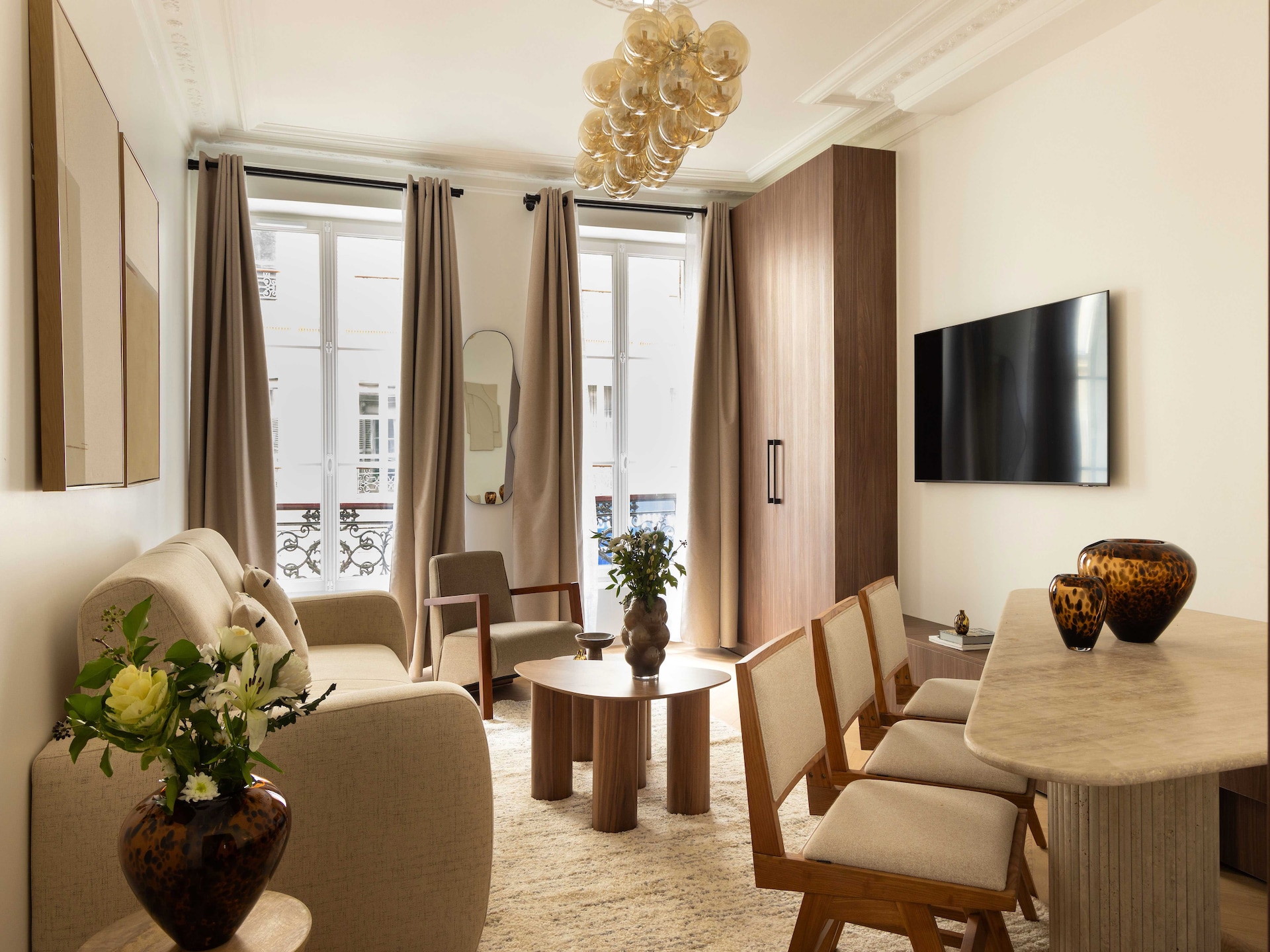 Licht appartement van 66 m² voor 4 personen nabij station Saint-Lazare - foto 1