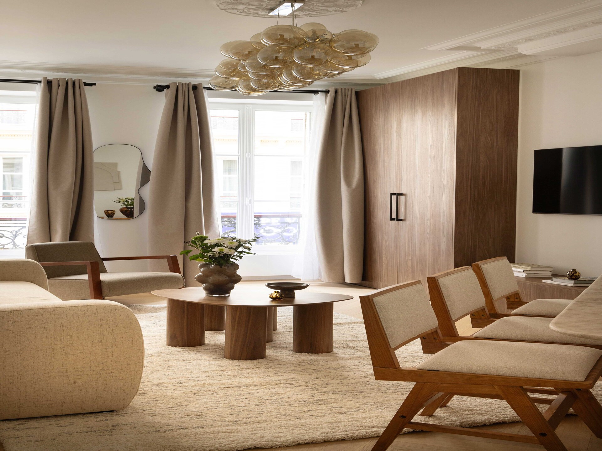 Licht appartement van 66 m² voor 4 personen nabij station Saint-Lazare - foto 7