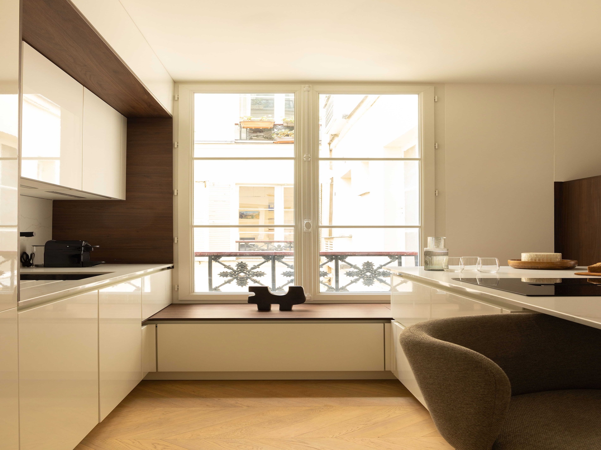 Licht appartement van 66 m² voor 4 personen nabij station Saint-Lazare - foto 12