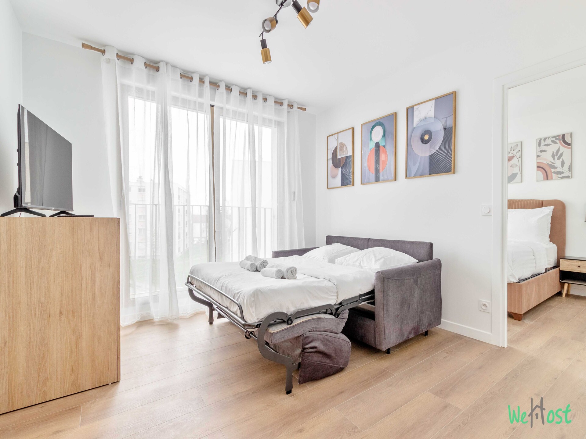 Modern appartement met balkon bij Parijs en Disneyland - foto 8