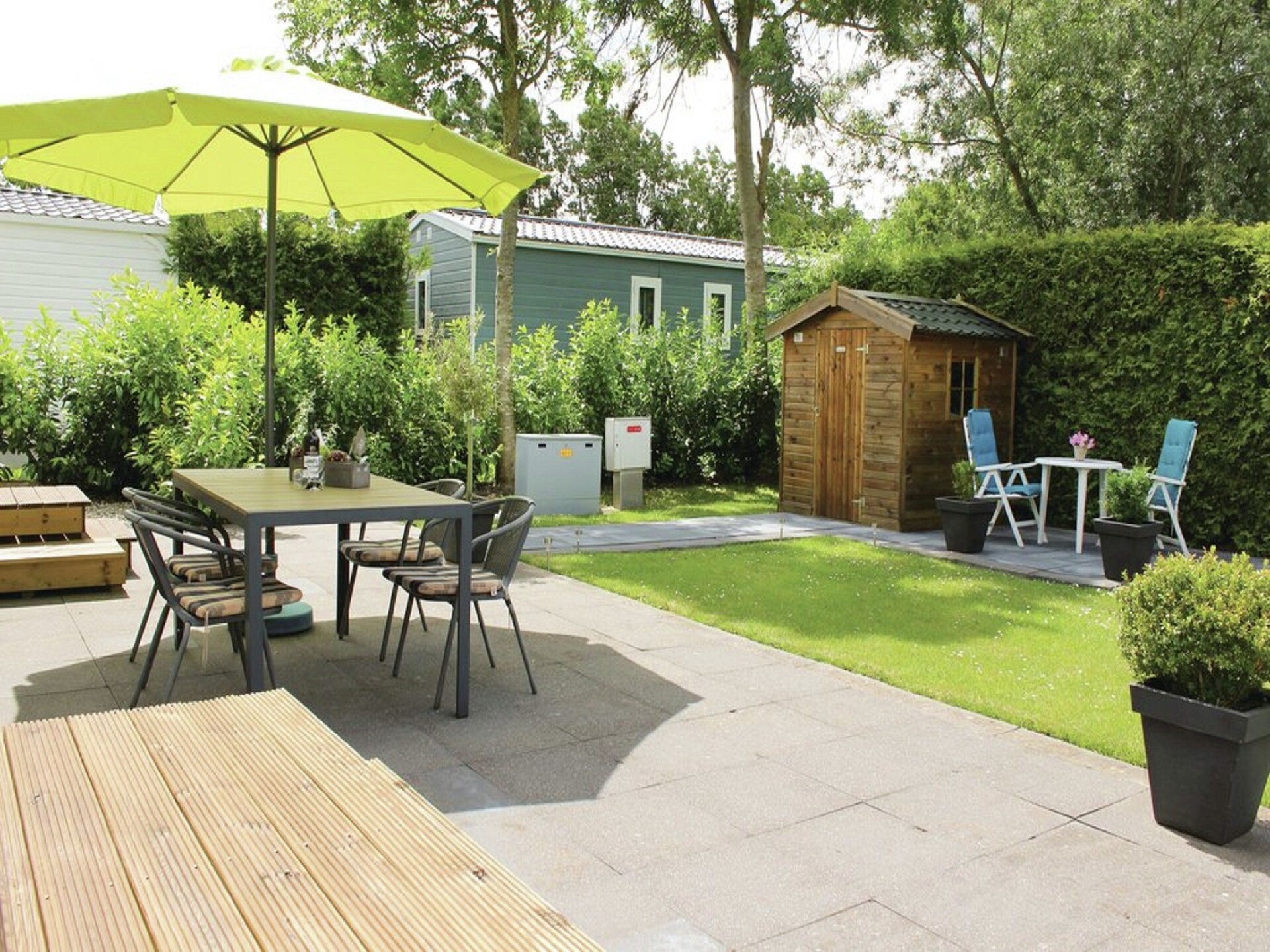 Knus vakantiehuisje in Friesland met zwembad en tennisbaan op park - foto 5