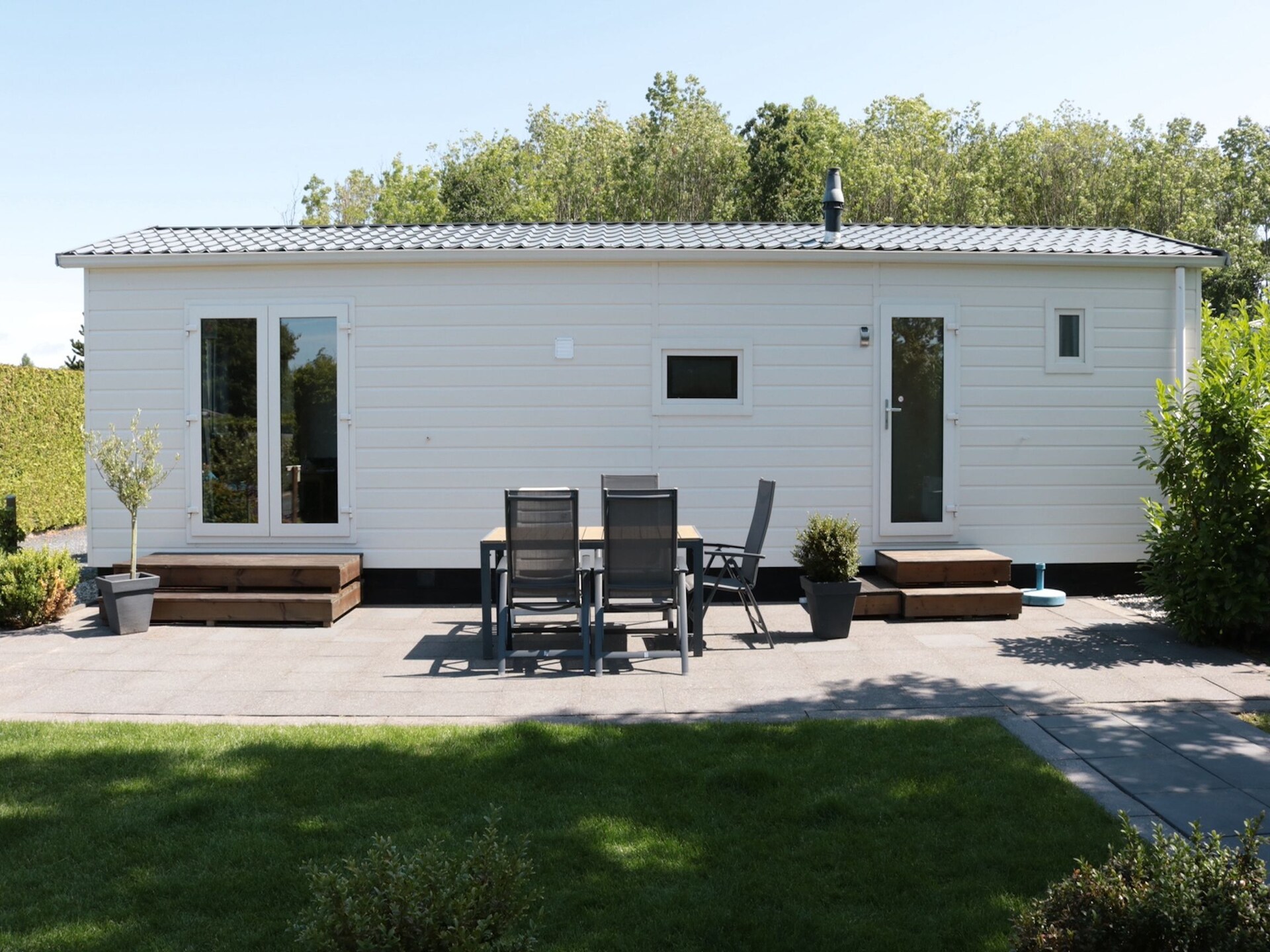 Knus vakantiehuisje in Friesland met zwembad en tennisbaan op park - foto 18