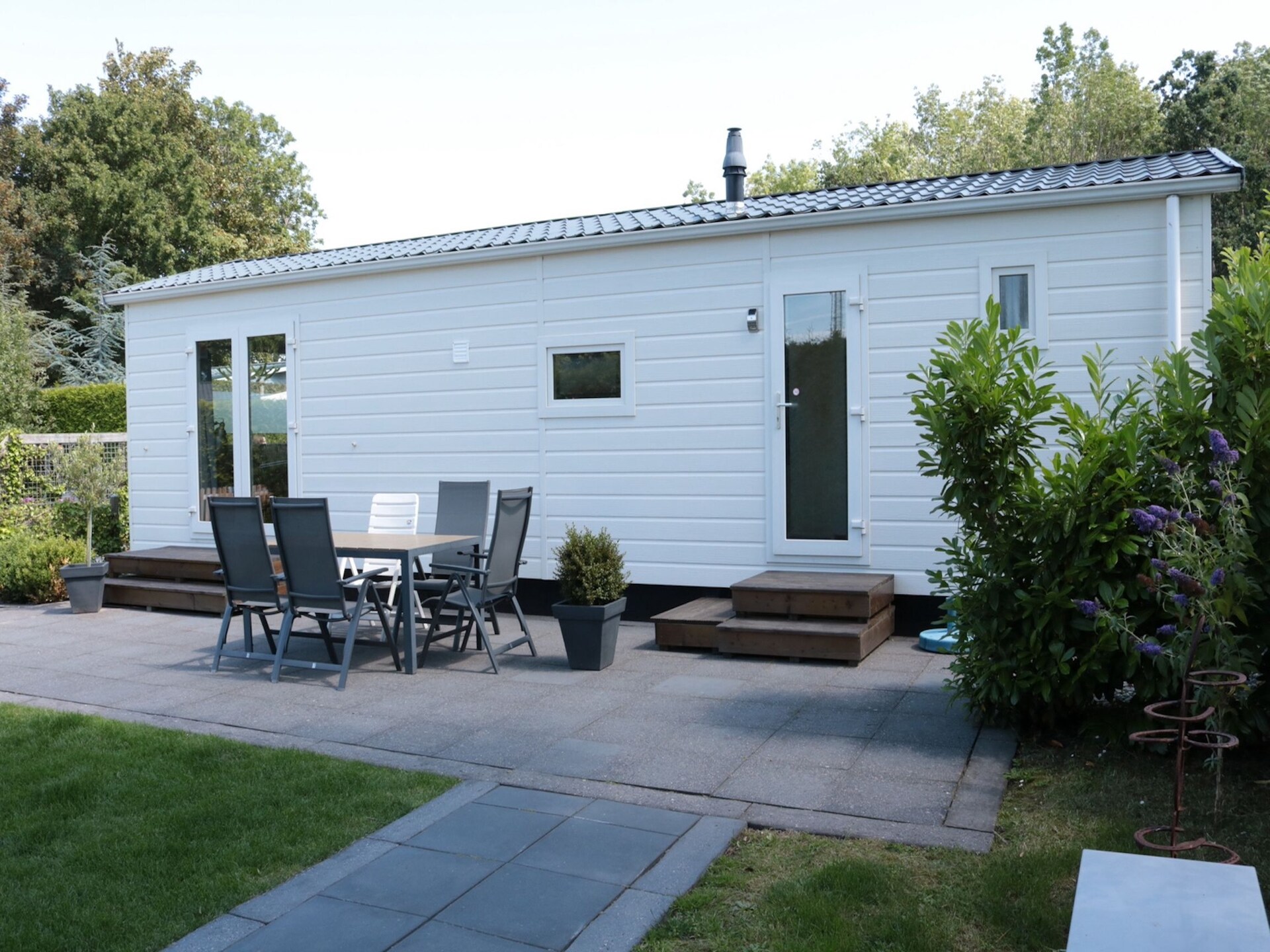 Knus vakantiehuisje in Friesland met zwembad en tennisbaan op park - foto 7