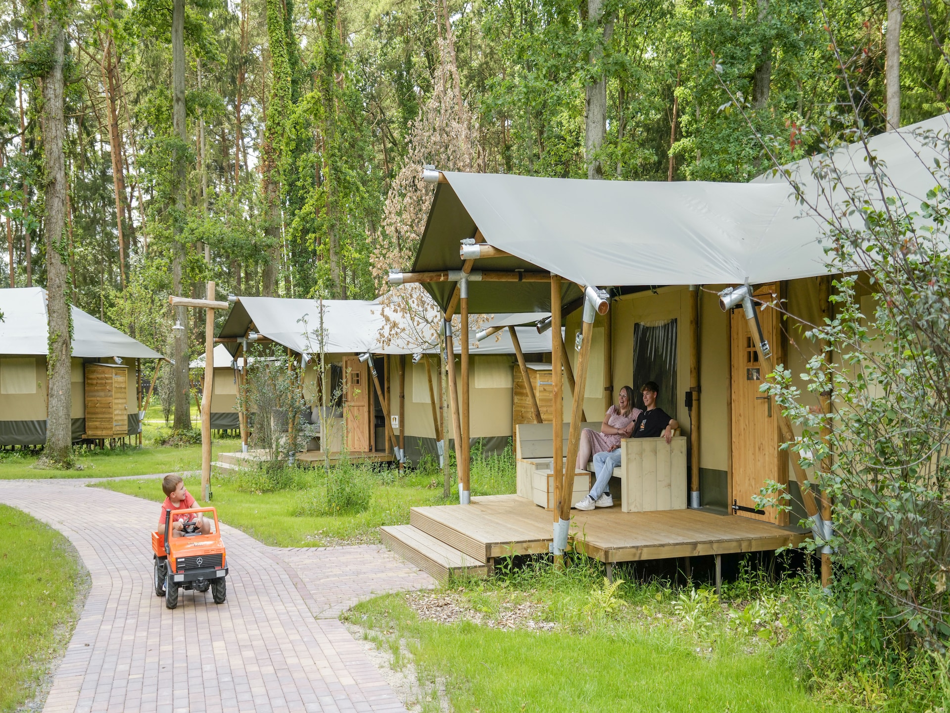Tentlodge voor 2 in de Lüneburger Heide bij Hodenhagen - foto 7