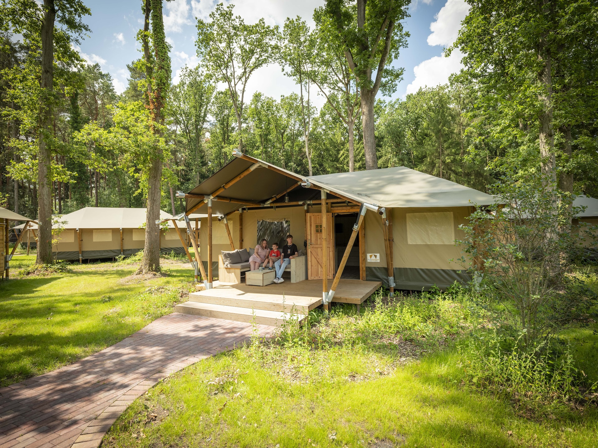 Tentlodge voor 2 in de Lüneburger Heide bij Hodenhagen - foto 1