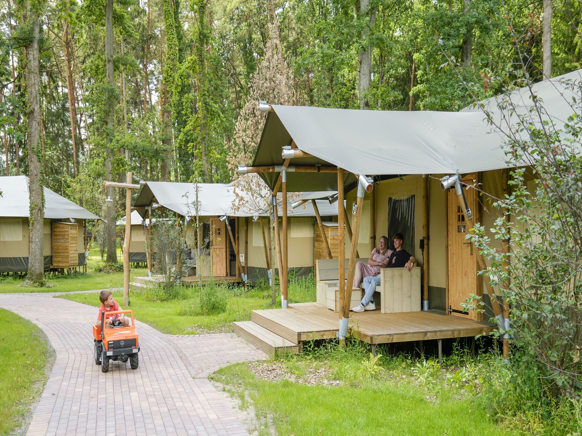 Stijlvolle safaritent voor 4 in de Lüneburger Heide bij Hodenhagen - foto 13