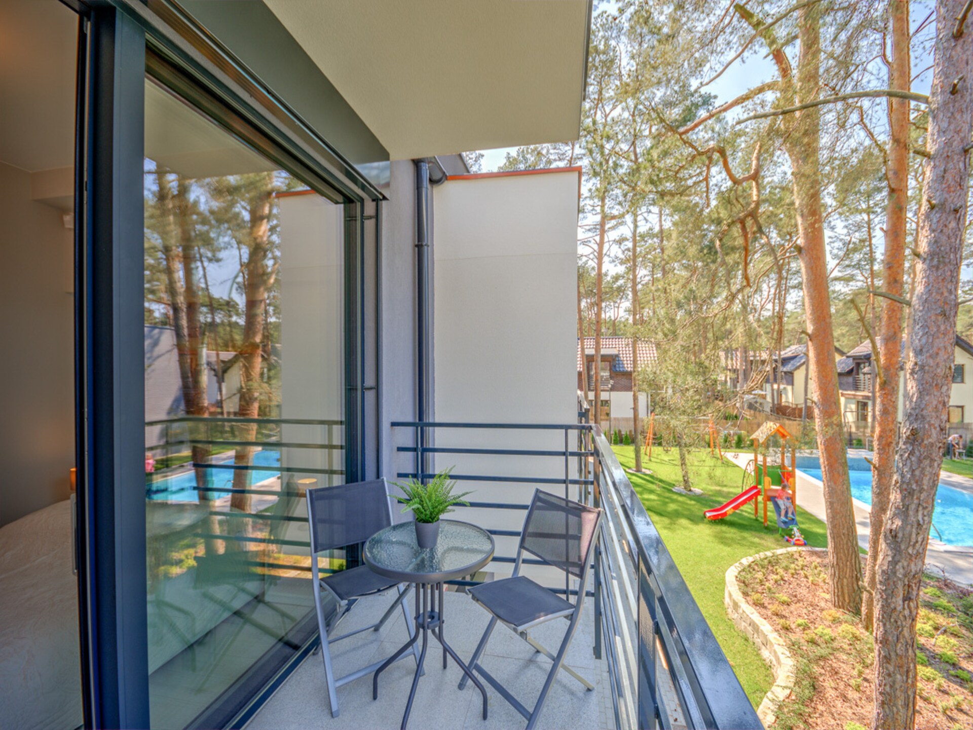Modern vakantiehuis voor 6 in het bos, 200m van strand Pobierowo - foto 26