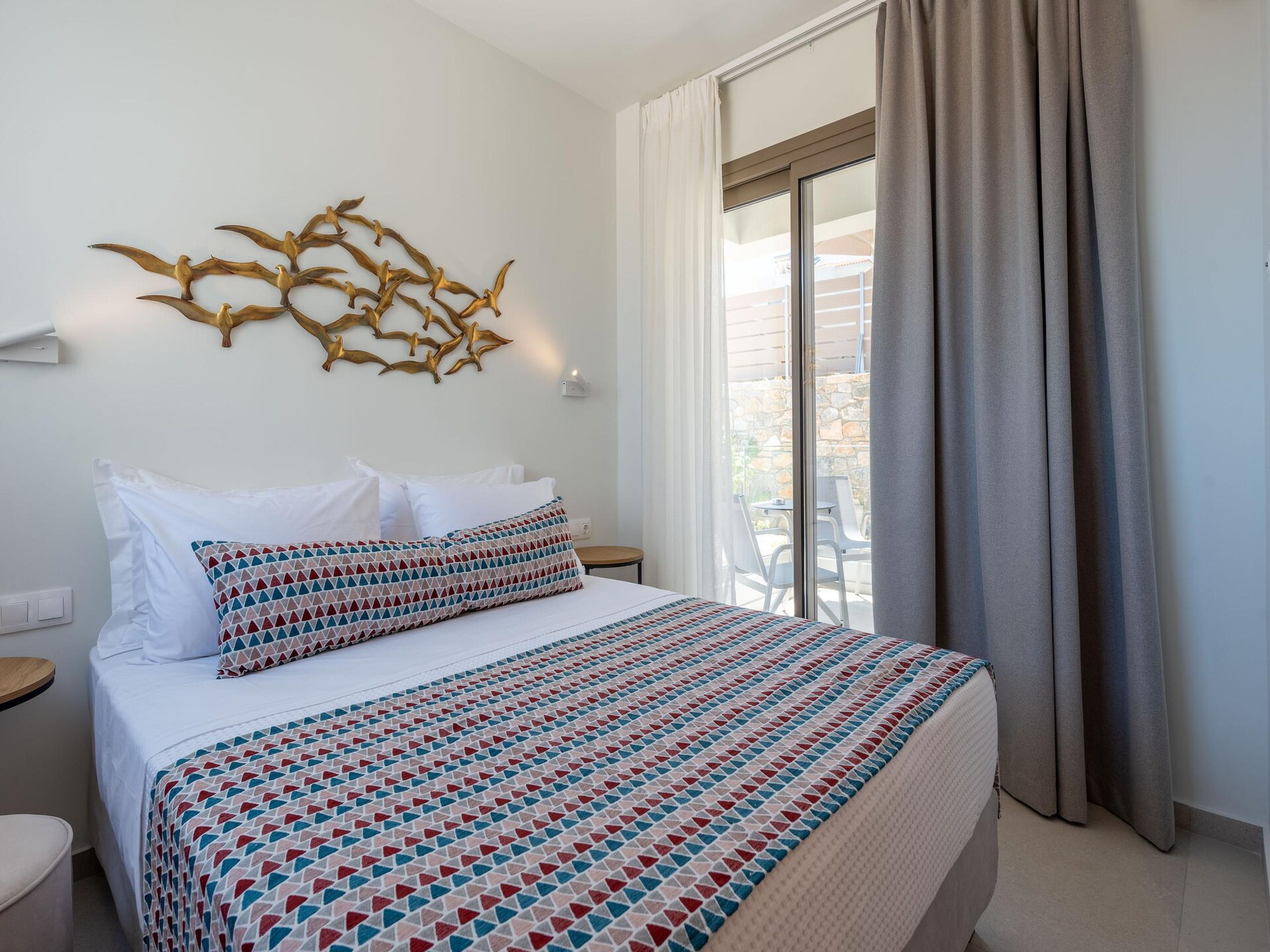 Privézwembad en panoramisch zeezicht in villa in Rethymno - foto 3