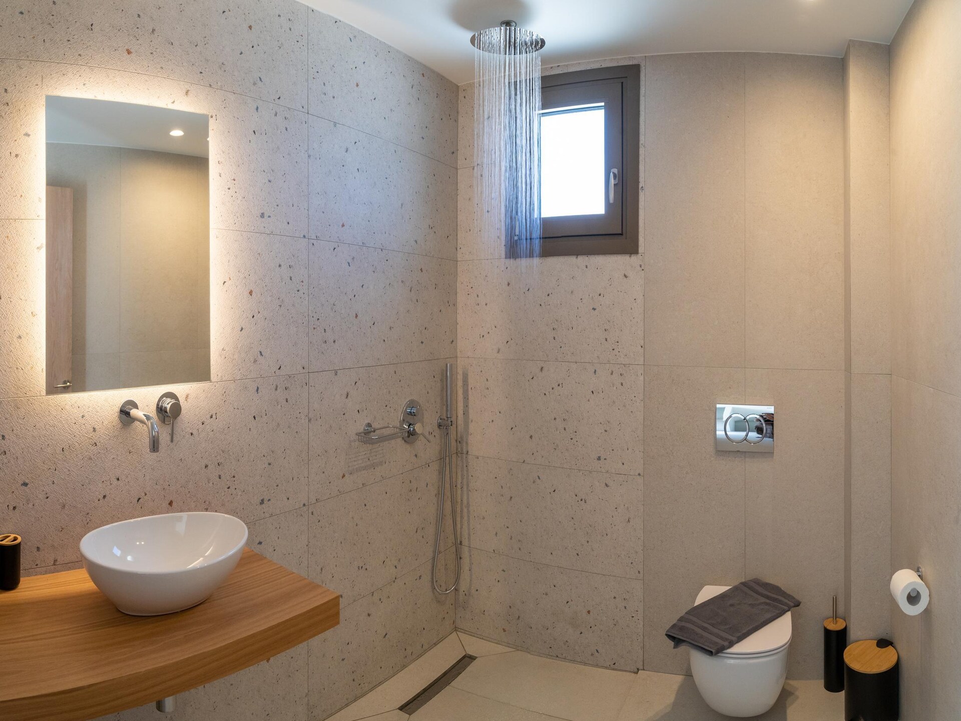 Privézwembad en panoramisch zeezicht in villa in Rethymno - foto 30