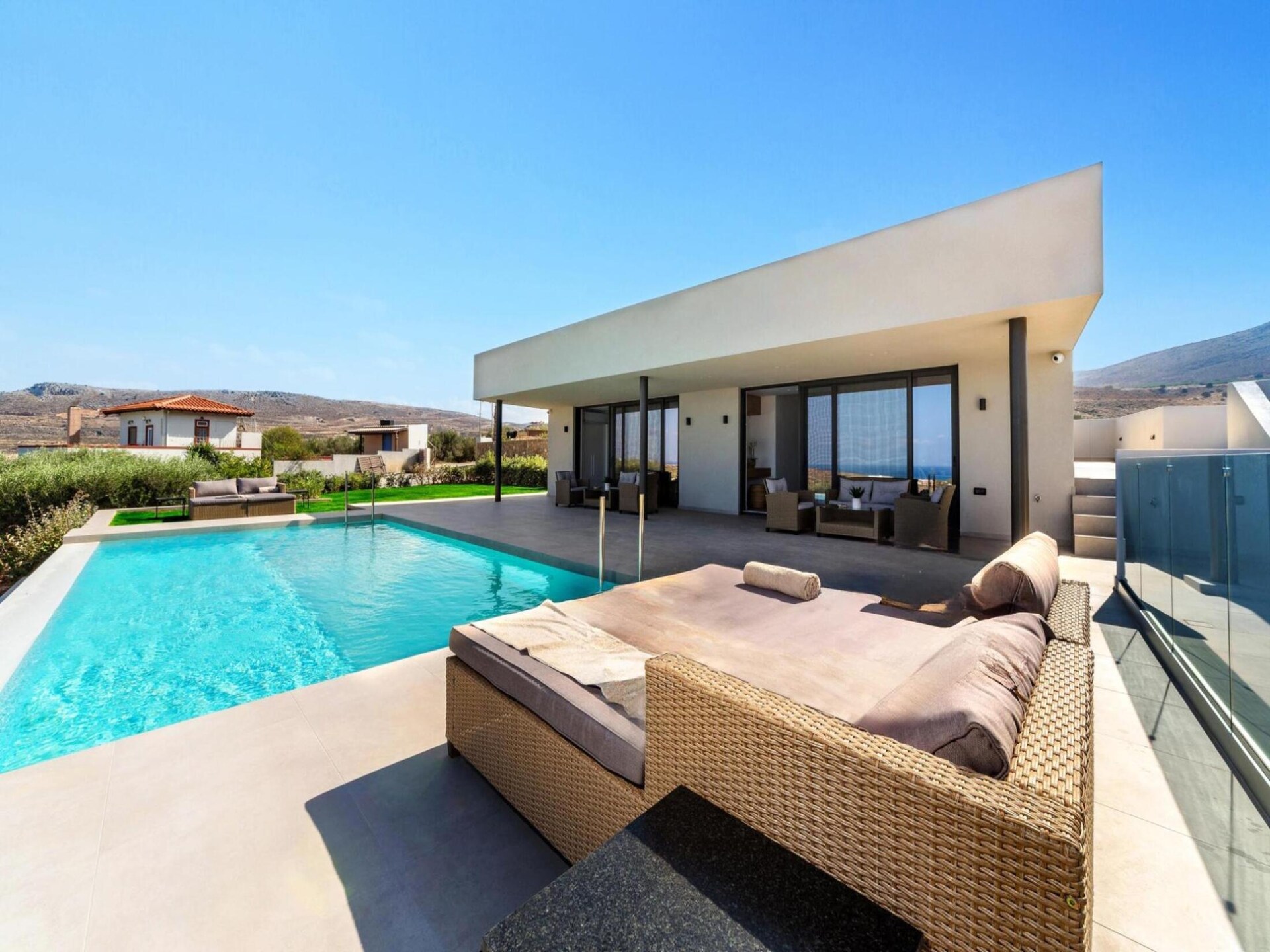 Villa Kamelia – Elegante villa met privézwembad en zeezicht bij Heraklion - foto 10