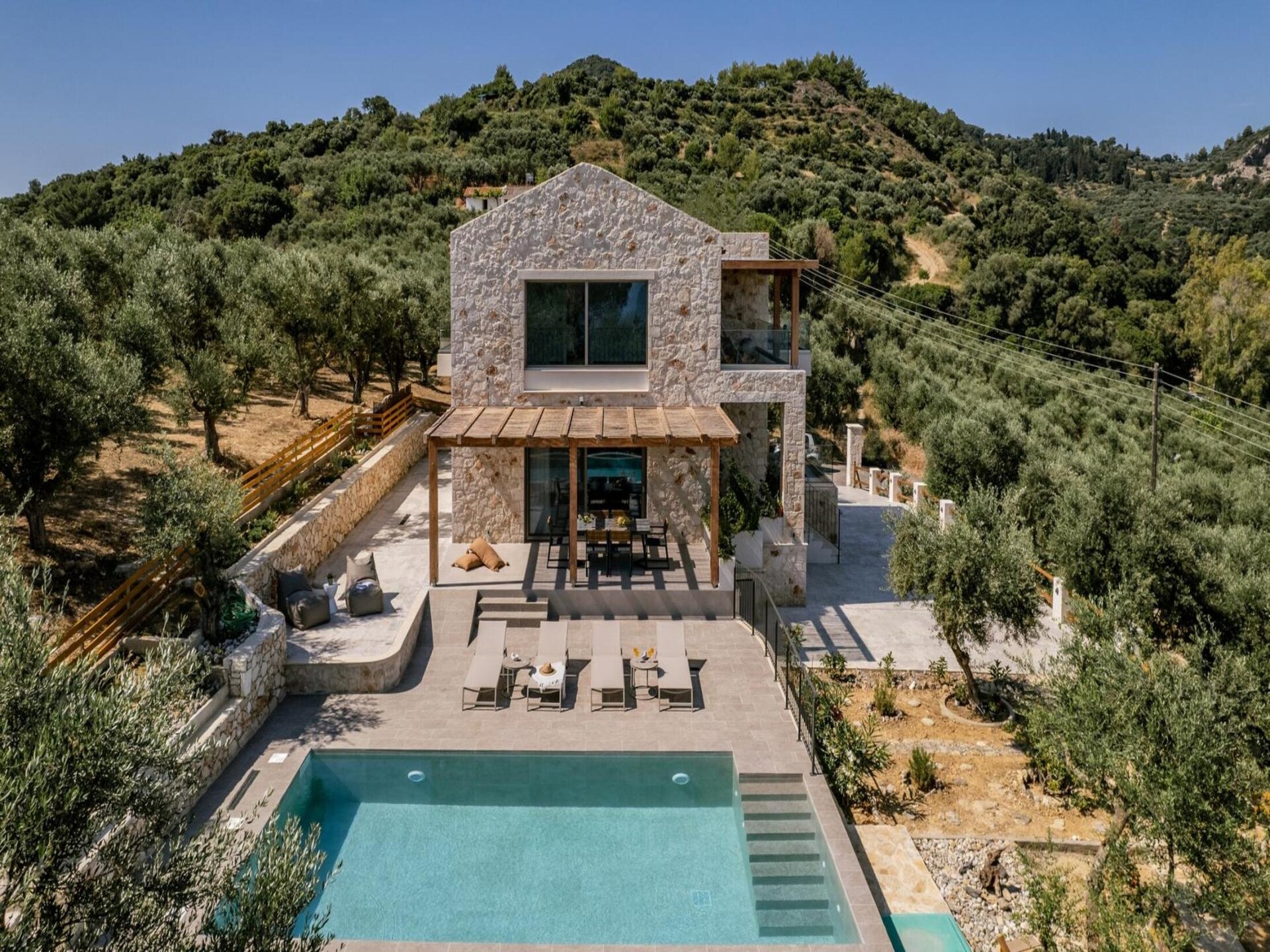 Villa Cossoro Ena: Ruim vakantiehuis met privézwembad bij Vasilikos - foto 9