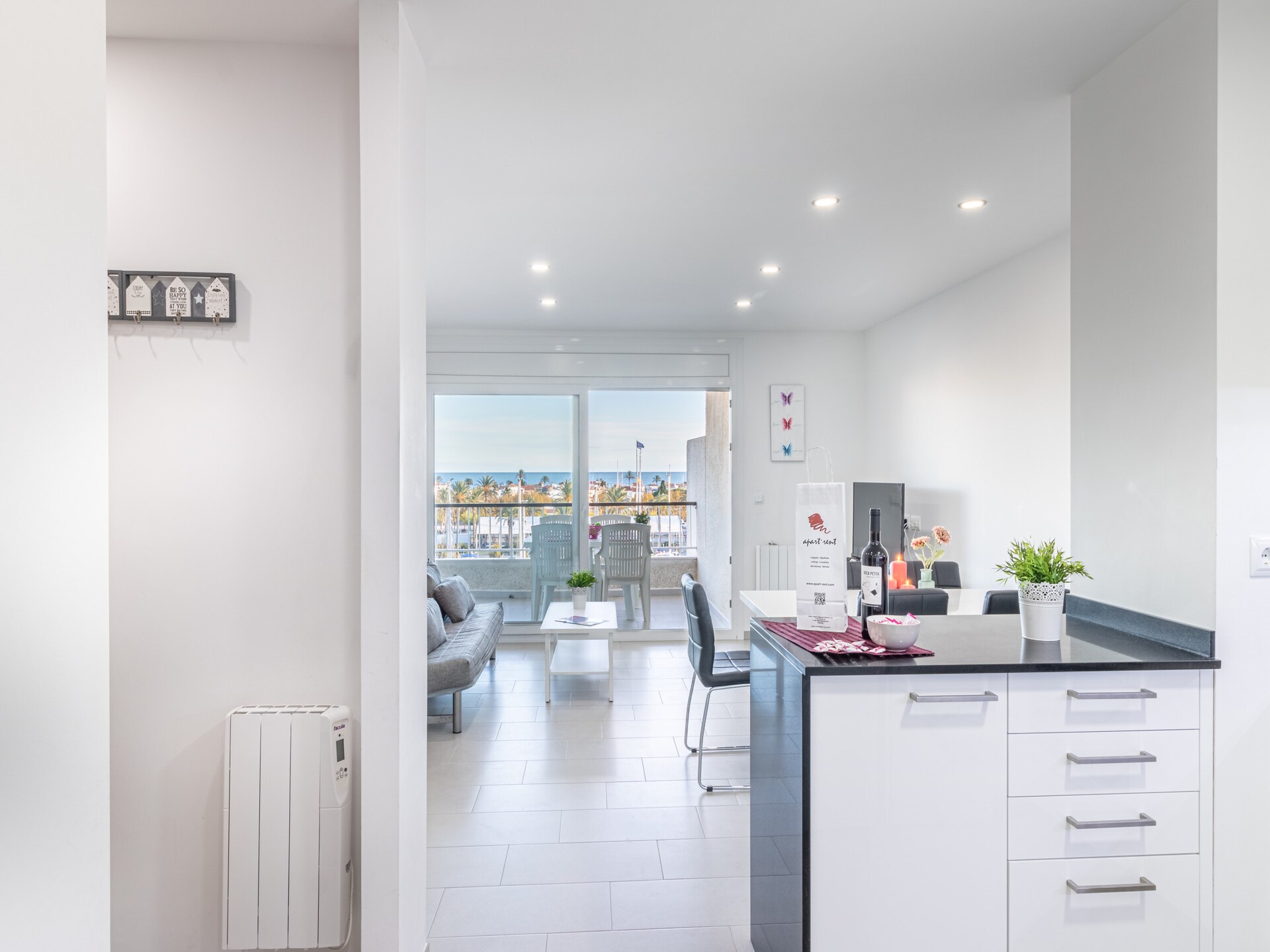 Modern appartement met zeezicht en terras aan de golfbaan in Empuriabrava - foto 14
