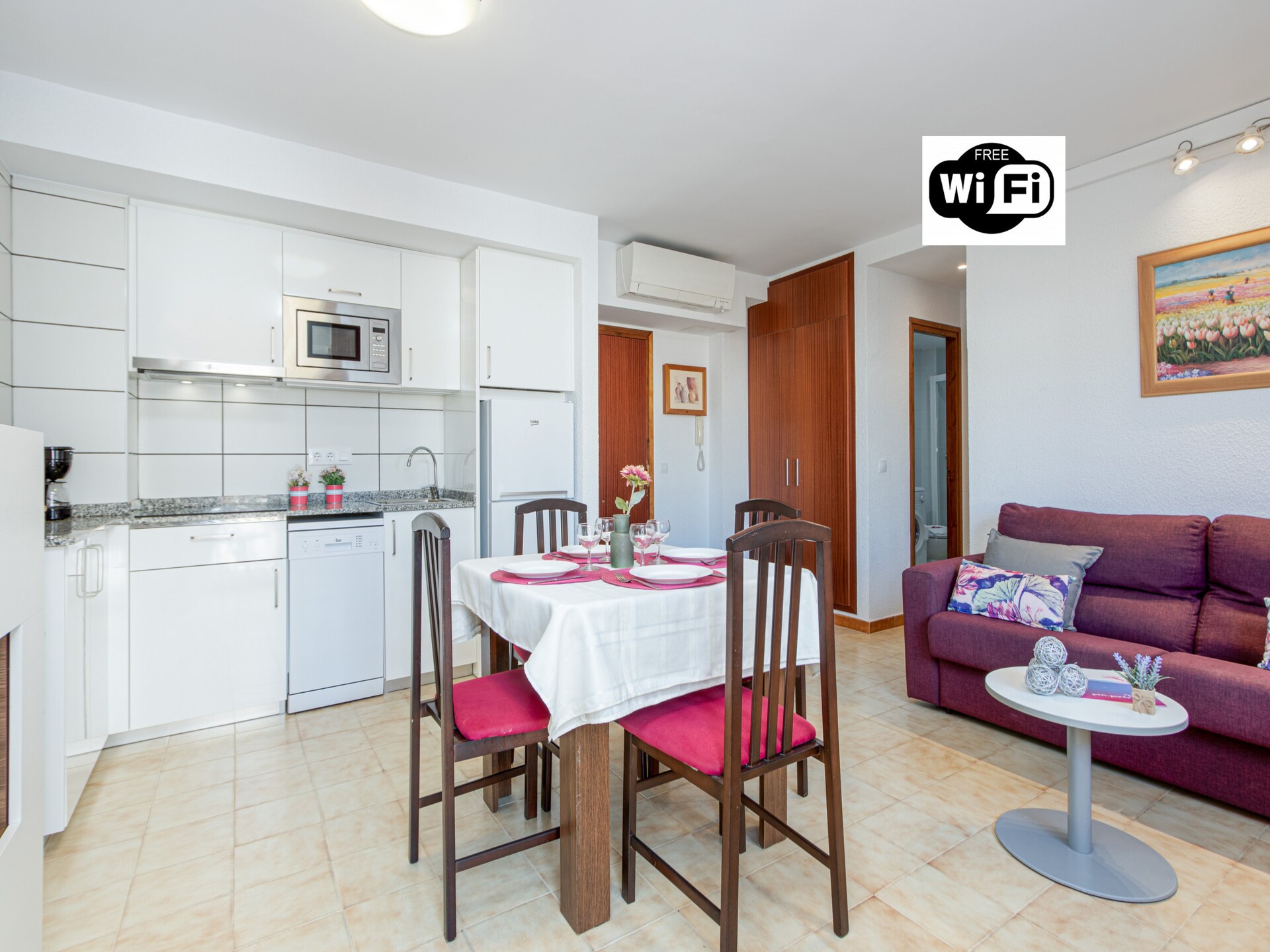 Aan het strand: Modern appartement voor 4 personen in Rosas · 40 m² - foto 13