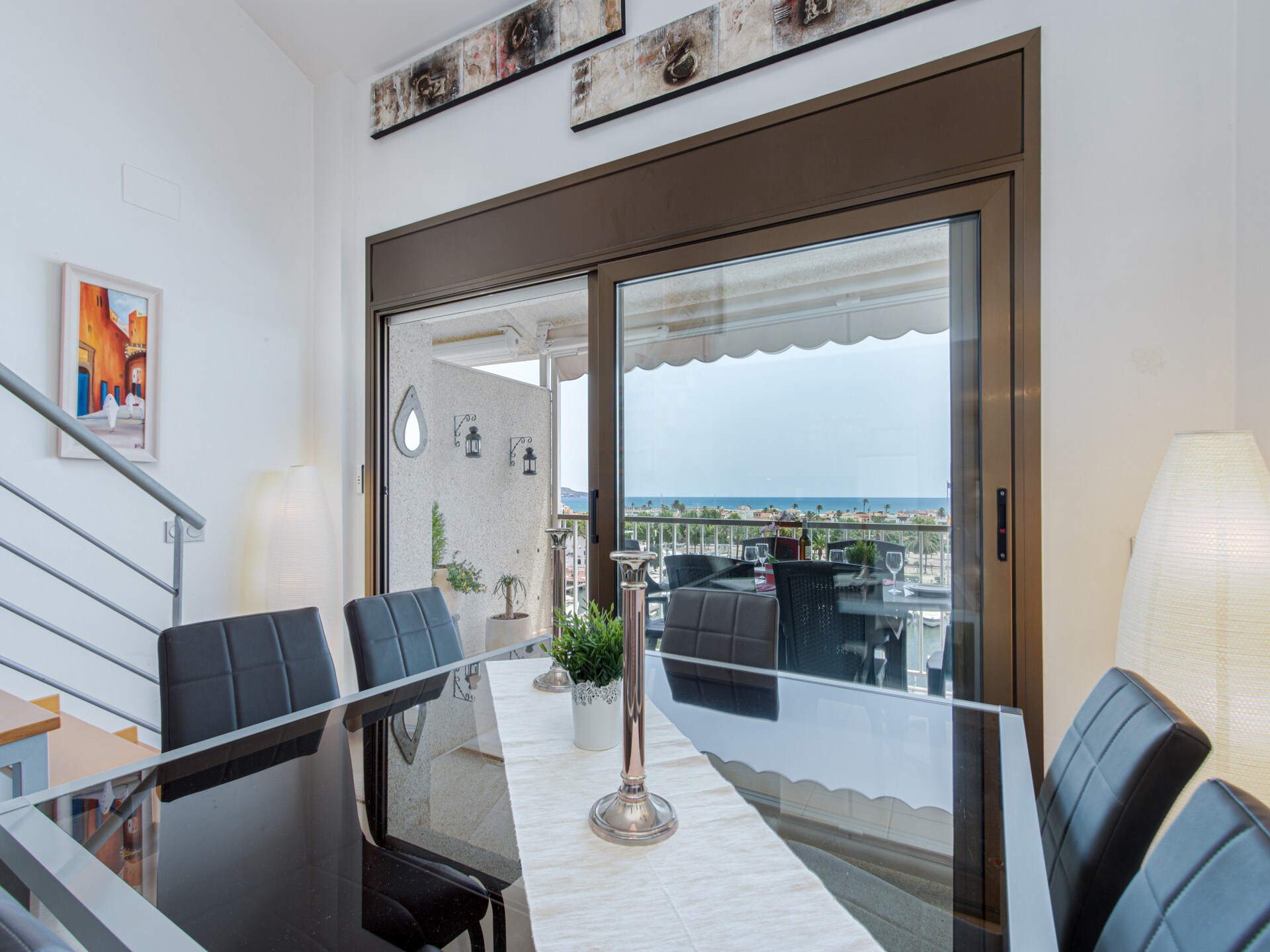Ruim appartement met zeezicht en terras aan de golfbaan in Empuriabrava - foto 8