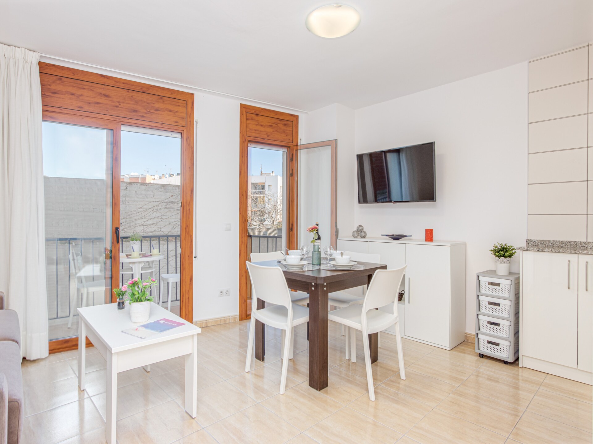 4-persoons modern appartement direct aan het strand in Rosas - foto 7