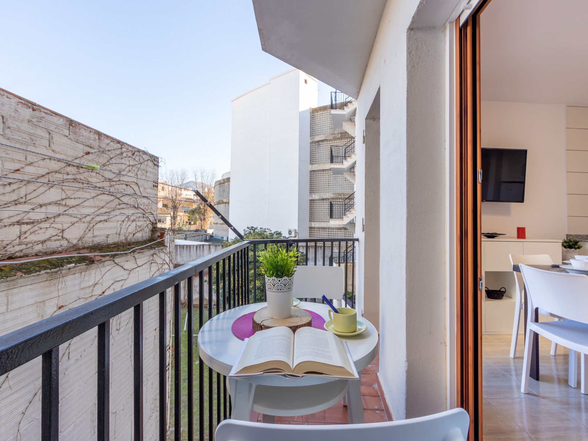 4-persoons modern appartement direct aan het strand in Rosas - foto 10