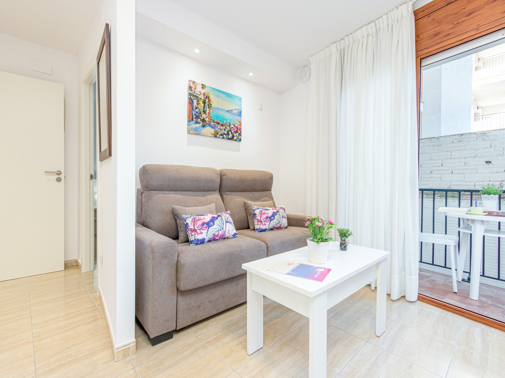 4-persoons modern appartement direct aan het strand in Rosas - foto 1