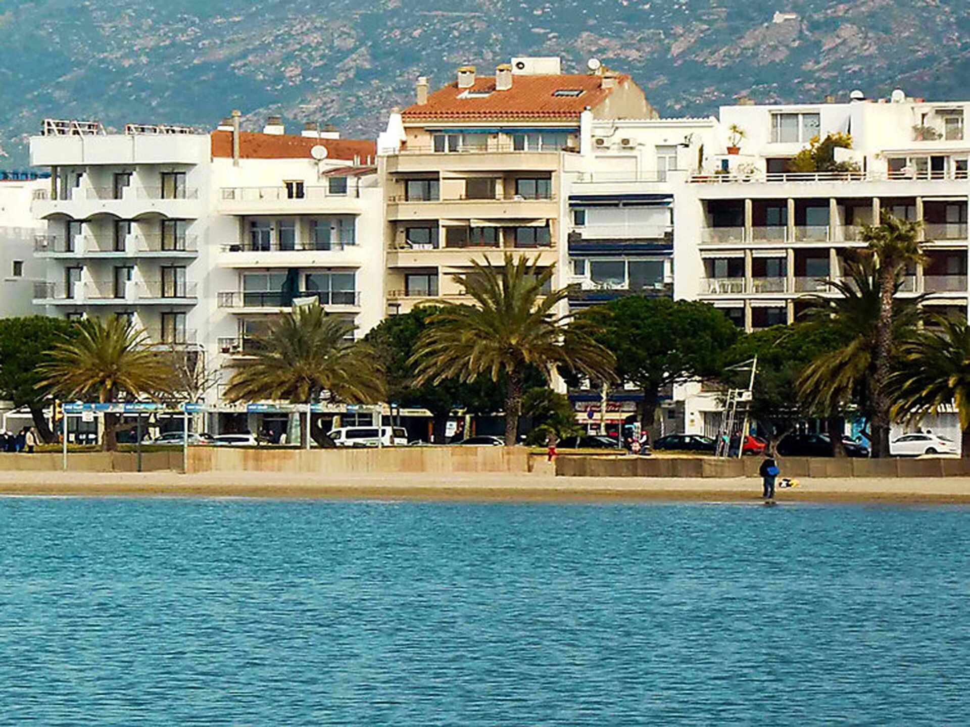 4-persoons modern appartement direct aan het strand in Rosas - foto 15