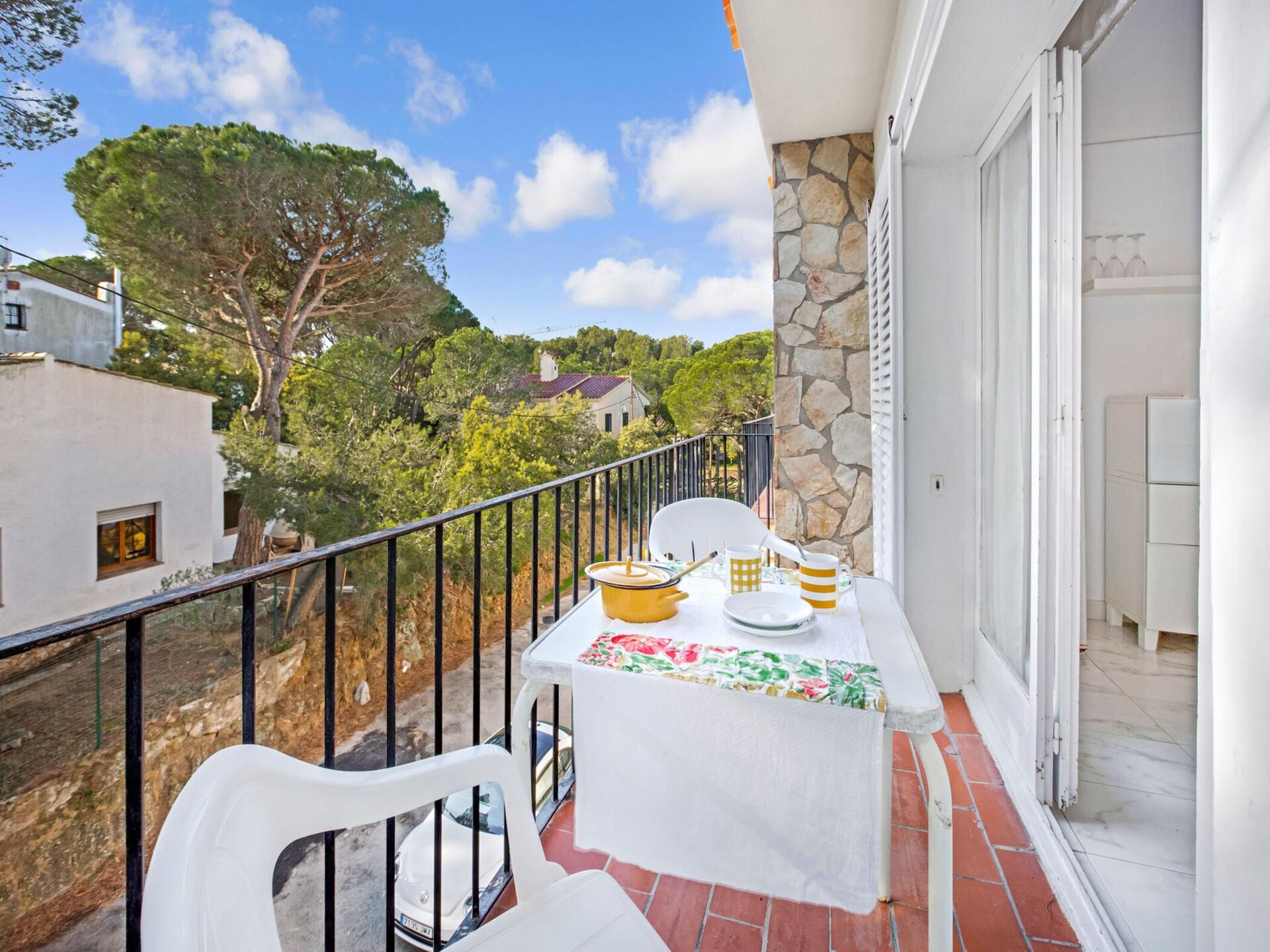 Appartement Llafranc, 150m van strand en centrum, met terras - foto 1