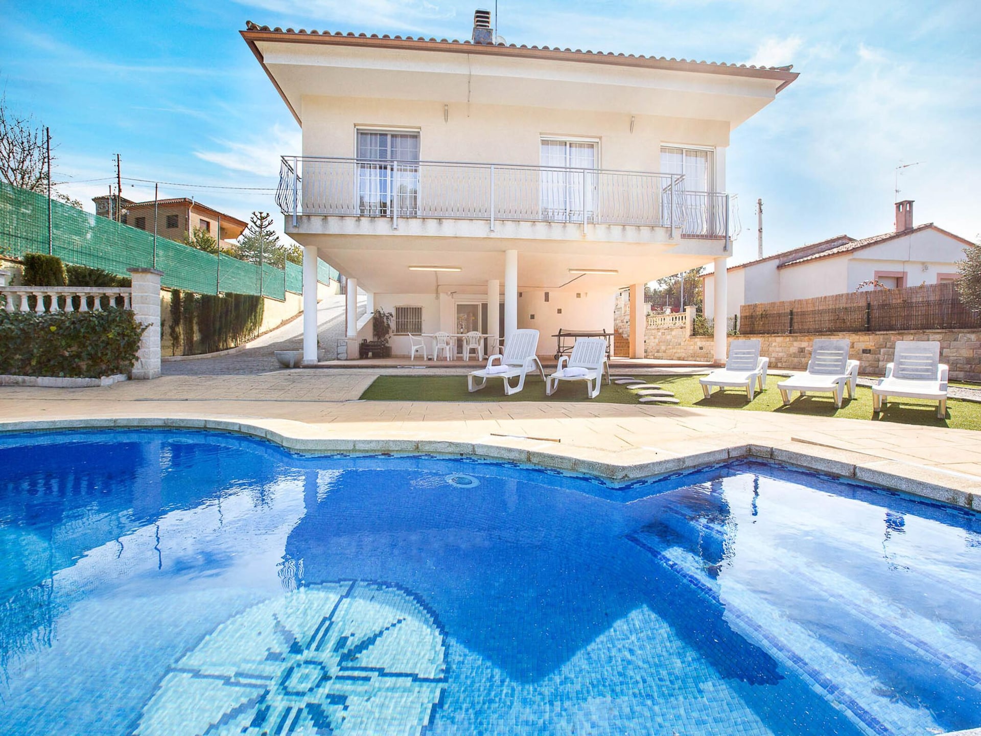 Privézwembad en rust in Villa Brisamar, Vidreres - foto 12